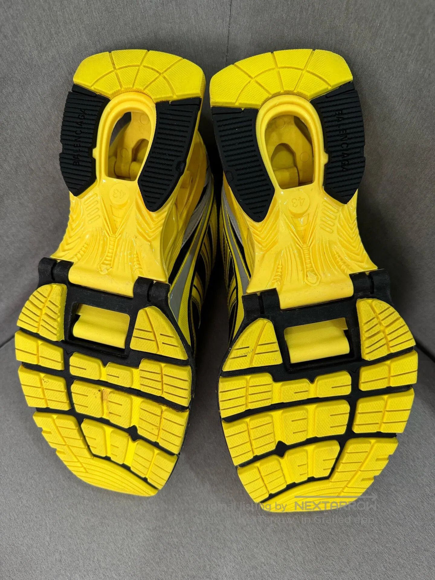 Balenciaga balenciaga xpander black and yellow sneakers. Size US 10 / EU 43 - 6 Thumbnail