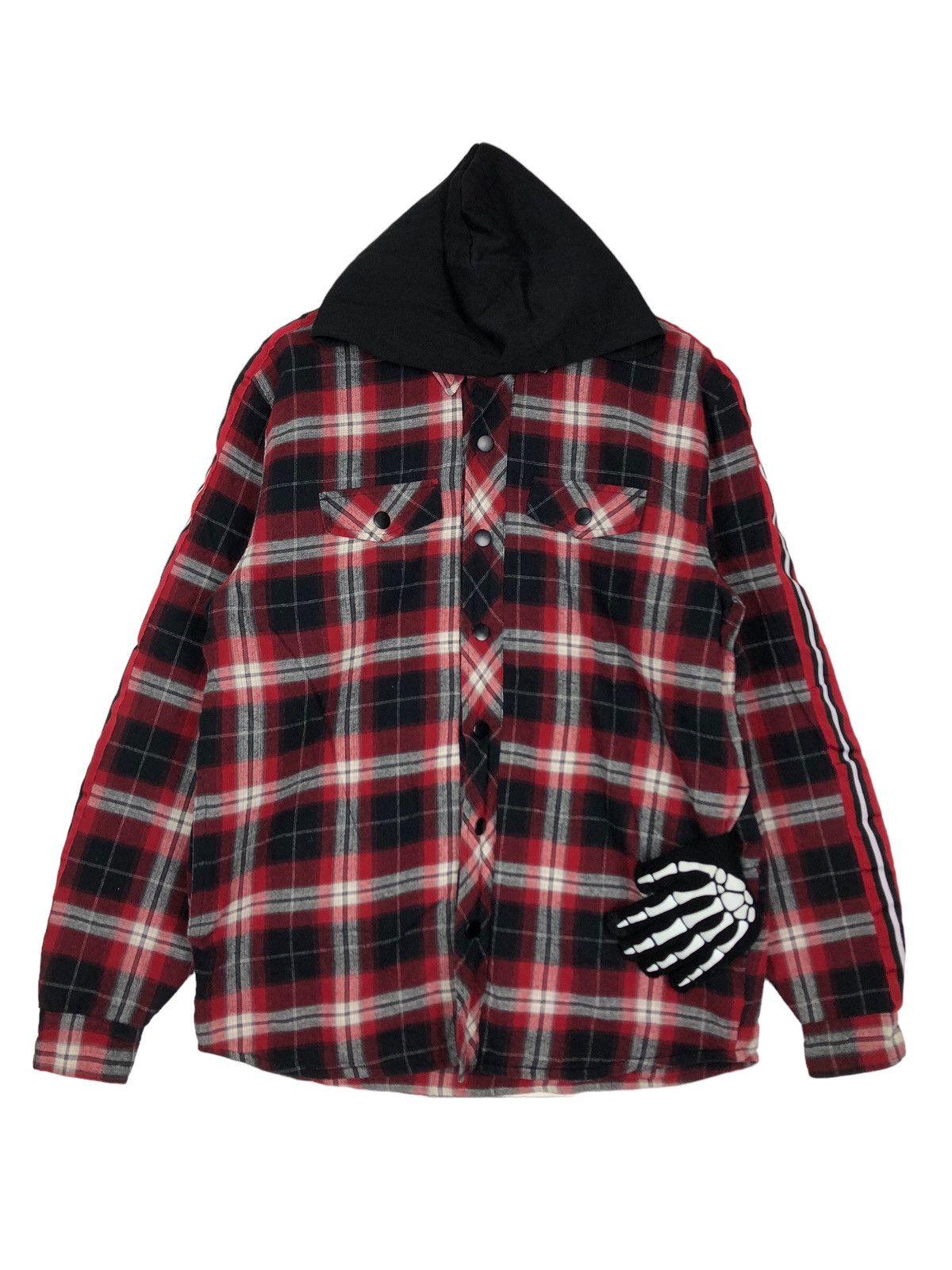 Japanese Brand 🔥Rare Design Zara Tartan Design Jacket Punk Design Size US L / EU 52-54 / 3 - 2 Thumbnail