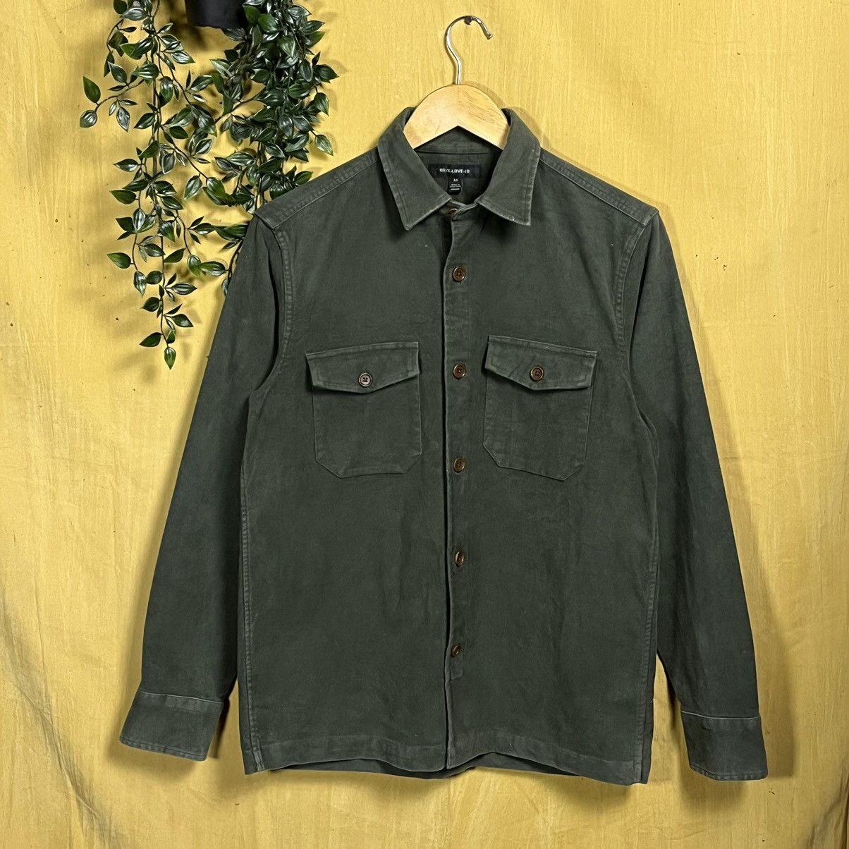 Banana Republic Banana Republic x Kevin Love Suede Shirt button up Size US M / EU 48-50 / 2 - 1 Thumbnail