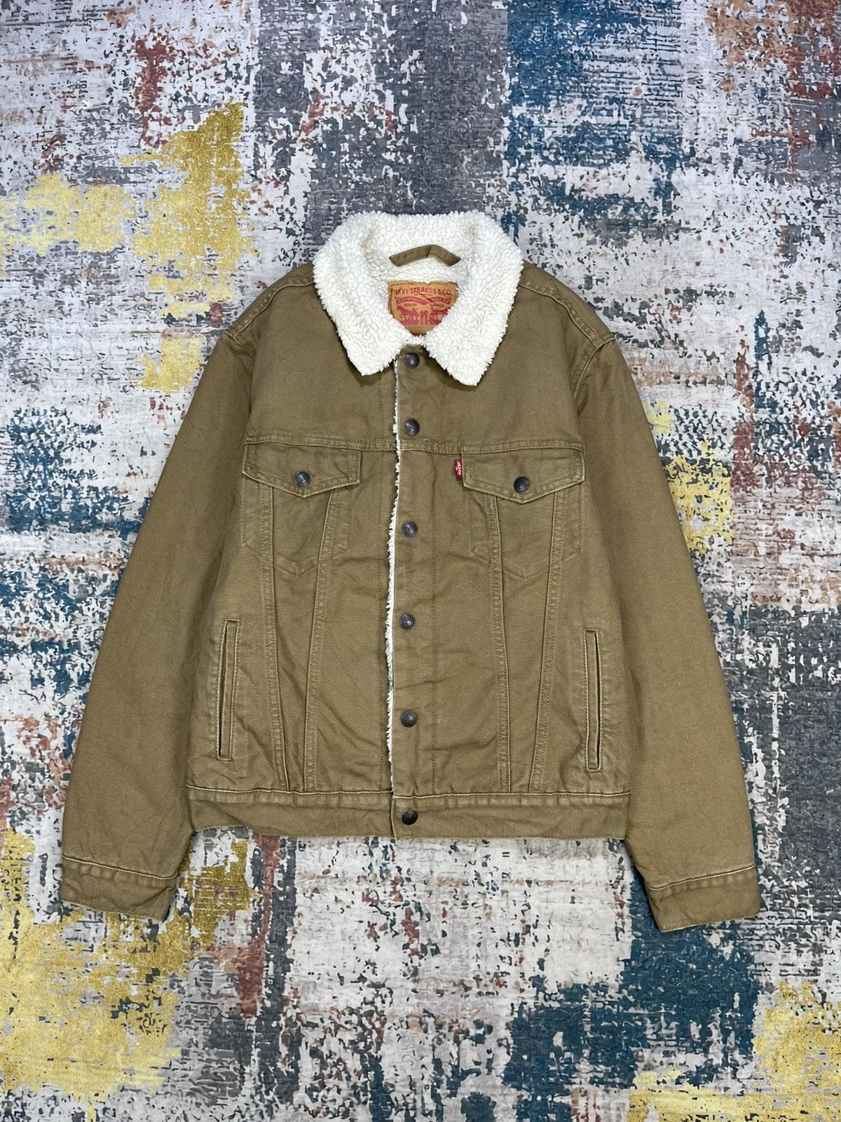 Levis Type III Sherpa Trucker Jacket