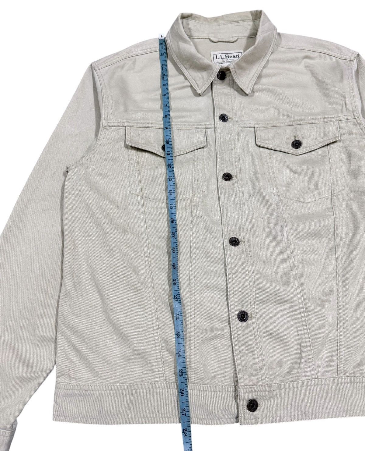 L.L. Bean Vtg🔥LL.Bean Trucker Jacket Size US L / EU 52-54 / 3 - 13 Thumbnail
