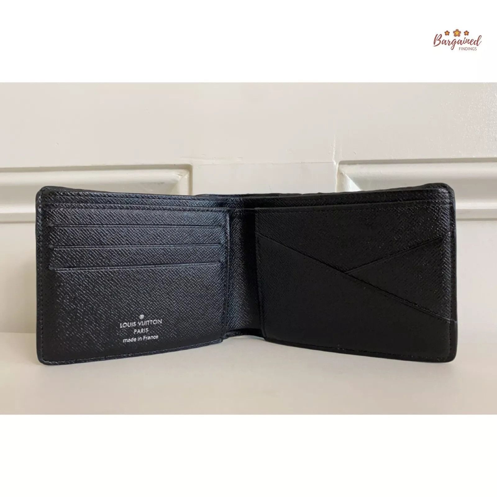 Louis Vuitton Louis Vuitton Gray Damier Graphite Leather Multiple Wallet Size ONE SIZE - 9 Thumbnail