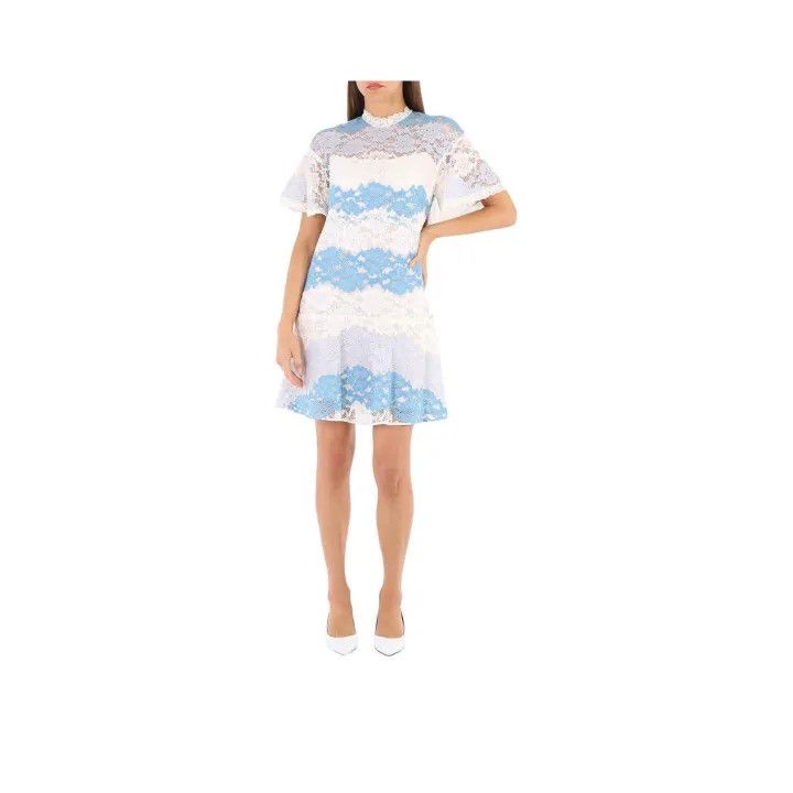 Burberry Burberry Color Block Short Sleeve Dress 0079 Size M / US 6-8 / IT 42-44 - 1 Thumbnail