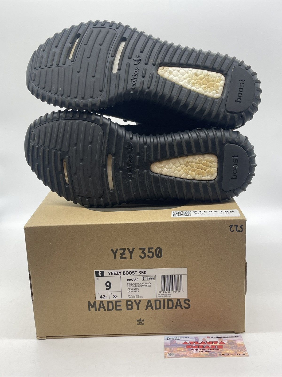 Adidas Yeezy boost 350 pirate black Size US 9 / EU 42 - 7 Thumbnail