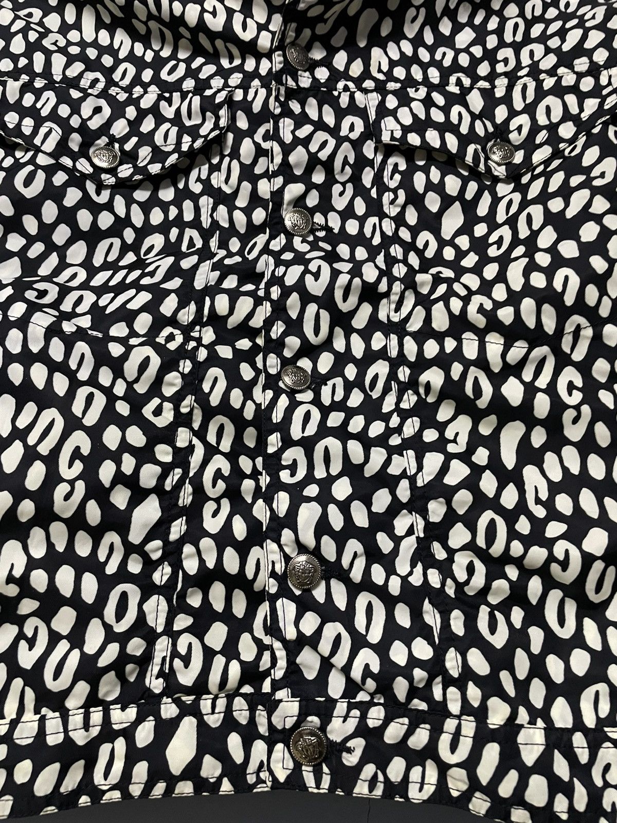 Versace Og Vintage Versace Animal Abstract Cropped High Fashion Look Size US L / EU 52-54 / 3 - 6 Thumbnail
