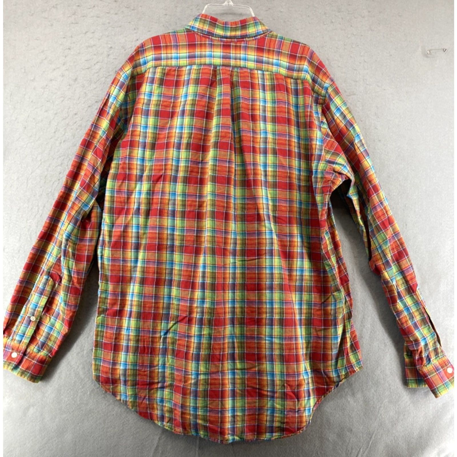 Ralph Lauren Ralph Lauren Men's Plaid Button-Down Shirt Long Sleeve Multicolor Classic Fit 2020s Size US L / EU 52-54 / 3 - 7 Thumbnail