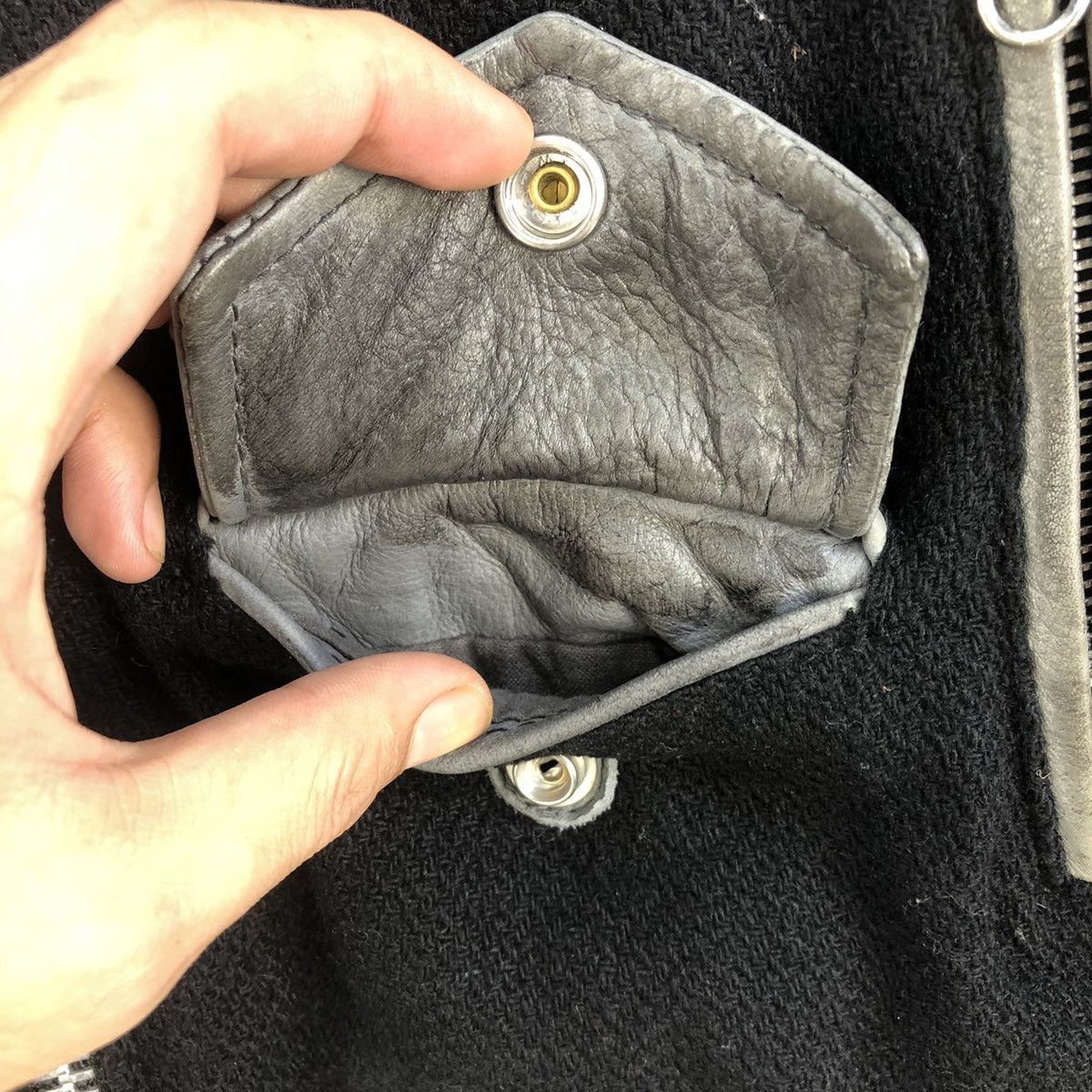 Schott Vintage Schott Cowhide Sleeve With Patches Biker Jacket Size US S / EU 44-46 / 1 - 11 Thumbnail
