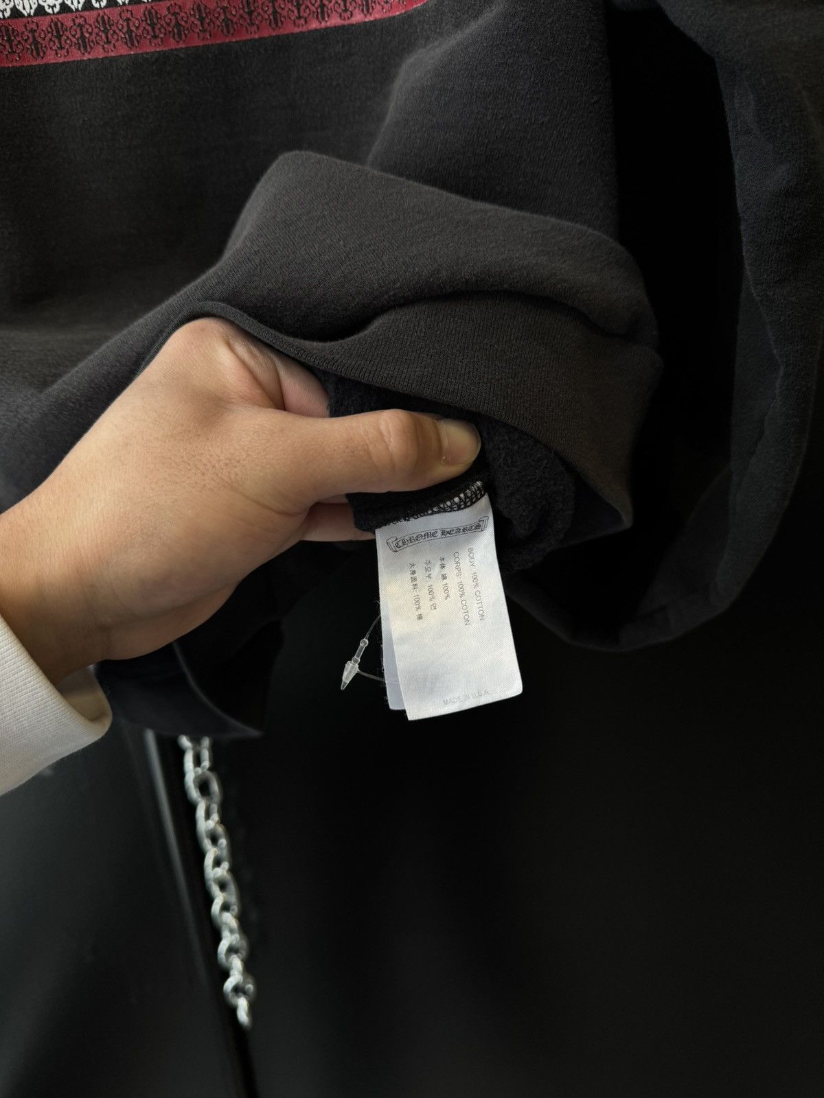 Chrome Hearts FADED Chrome Hearts USA Flag Hoodie Size US M / EU 48-50 / 2 - 5 Thumbnail