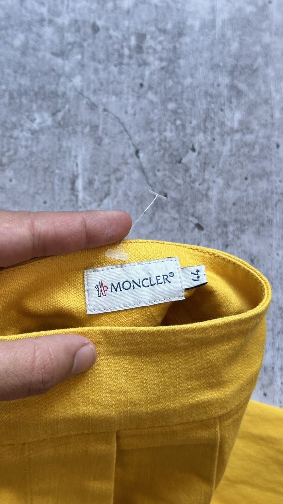 Moncler Women's Moncler Gonna A Portafoglio Yellow Mini Skirt Size 30" / US 8 / IT 44 - 10 Thumbnail