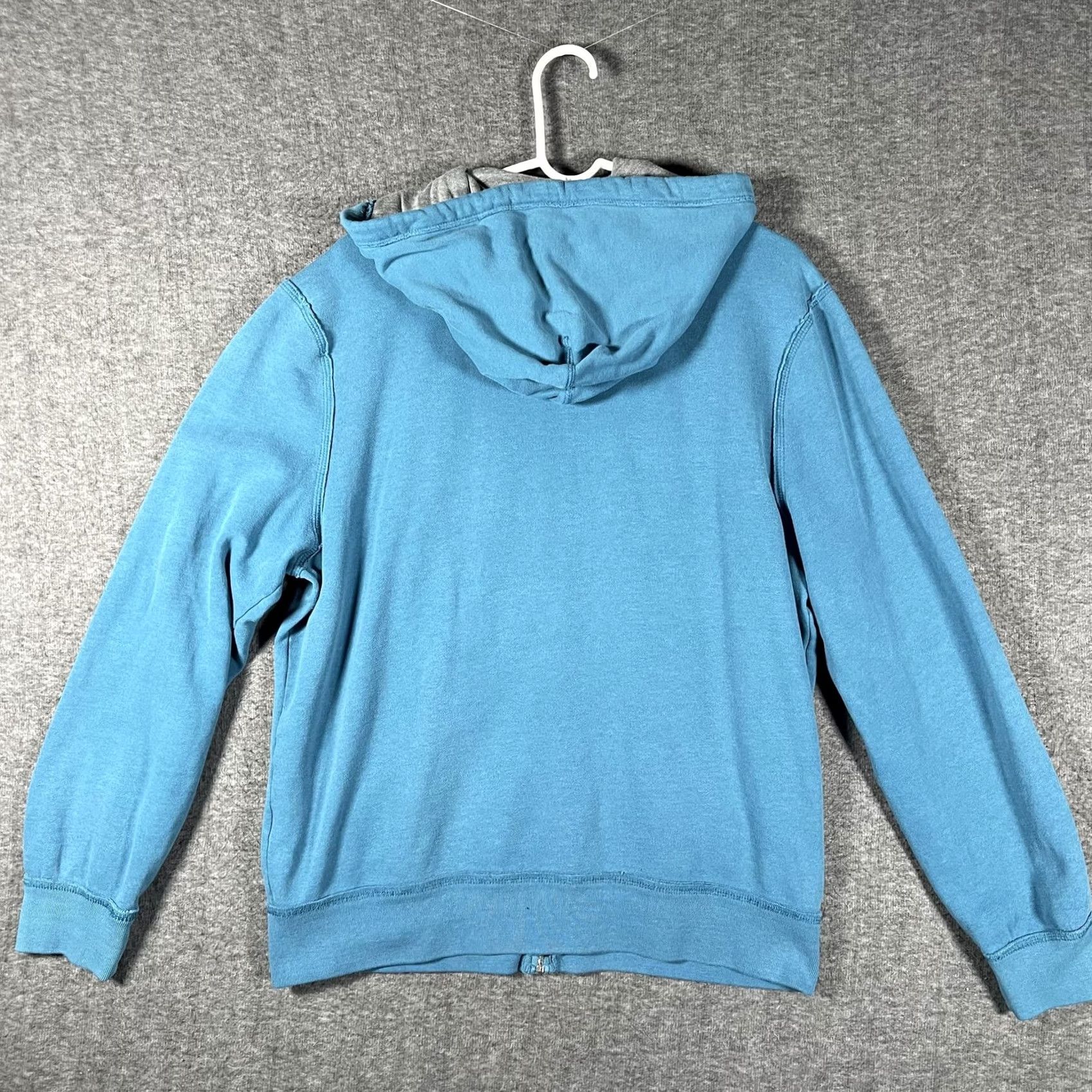 Aeropostale VINTAGE Aeropostale Hoodie Mens L Blue Full Zip AERO 87 Applique Graphic Fleece 90s) Size US L / EU 52-54 / 3 - 3 Thumbnail