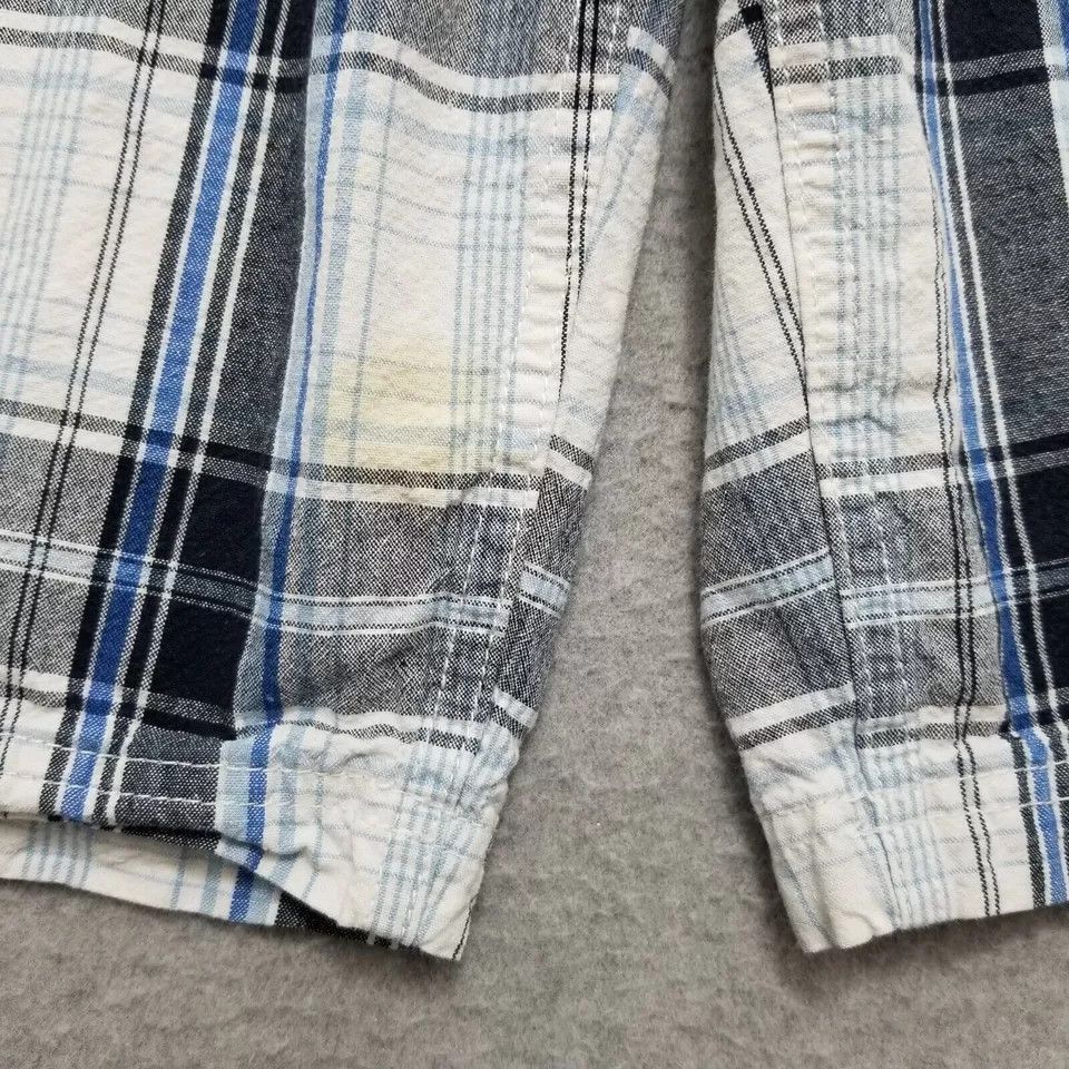 Southpole Southpole Shorts Mens 36 White Plaid Pockets Chino Casual Size US 36 / EU 52 - 10 Thumbnail