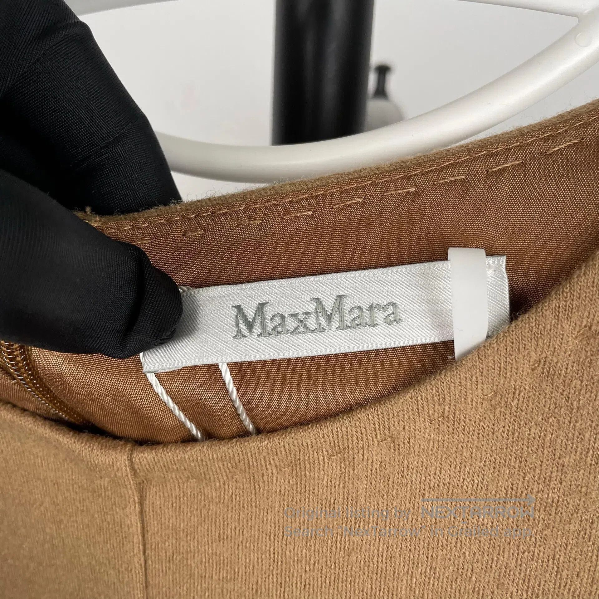 Max Mara Max Mara Brown Wool Dress Size 34| Size XXS / US 00 / IT 34 - 6 Thumbnail