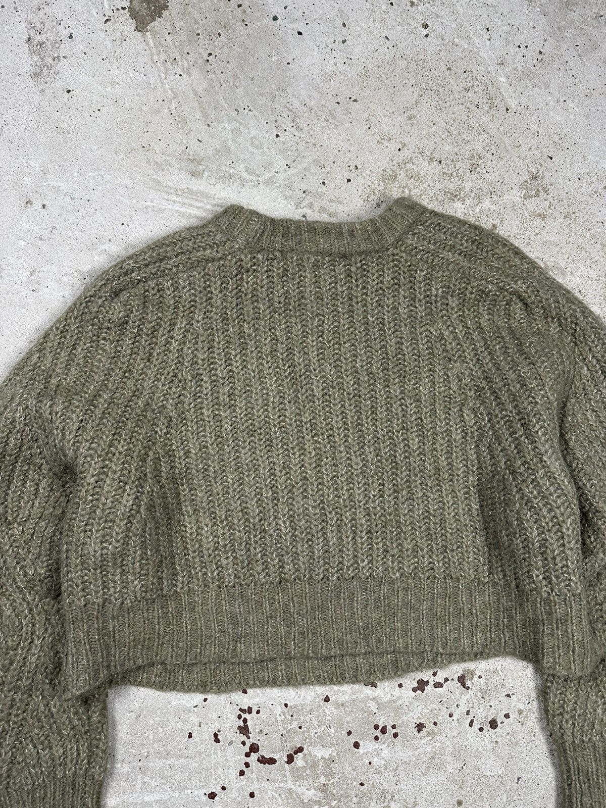ROTATE Rotate Birger Christensen Knit Wool Big Logo Cropped Jumper Size M / US 6-8 / IT 42-44 - 12 Thumbnail