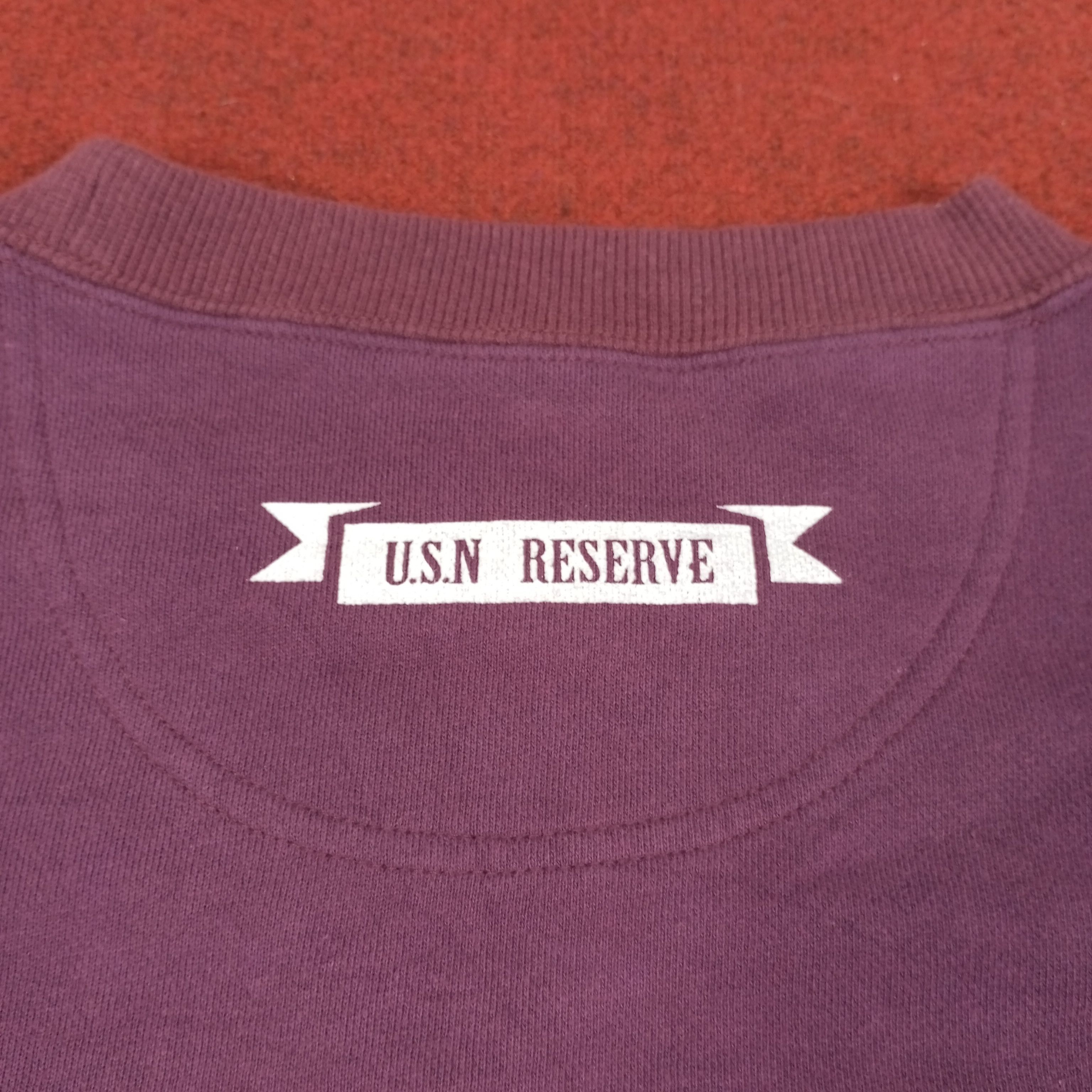 Vintage Department Of The Navy Sweatshirt Size US XXL / EU 58 / 5 - 4 Thumbnail
