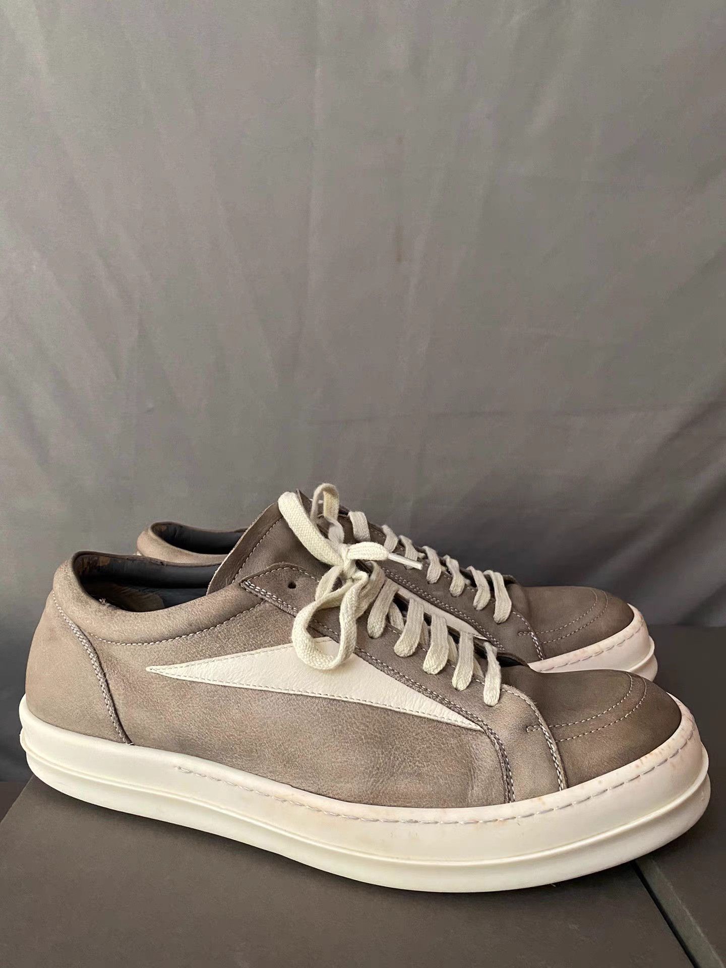 Rick Owens Rick Owens Mainline Infringement Brown Leather Vans Low Size US 12 / EU 45 - 6 Thumbnail
