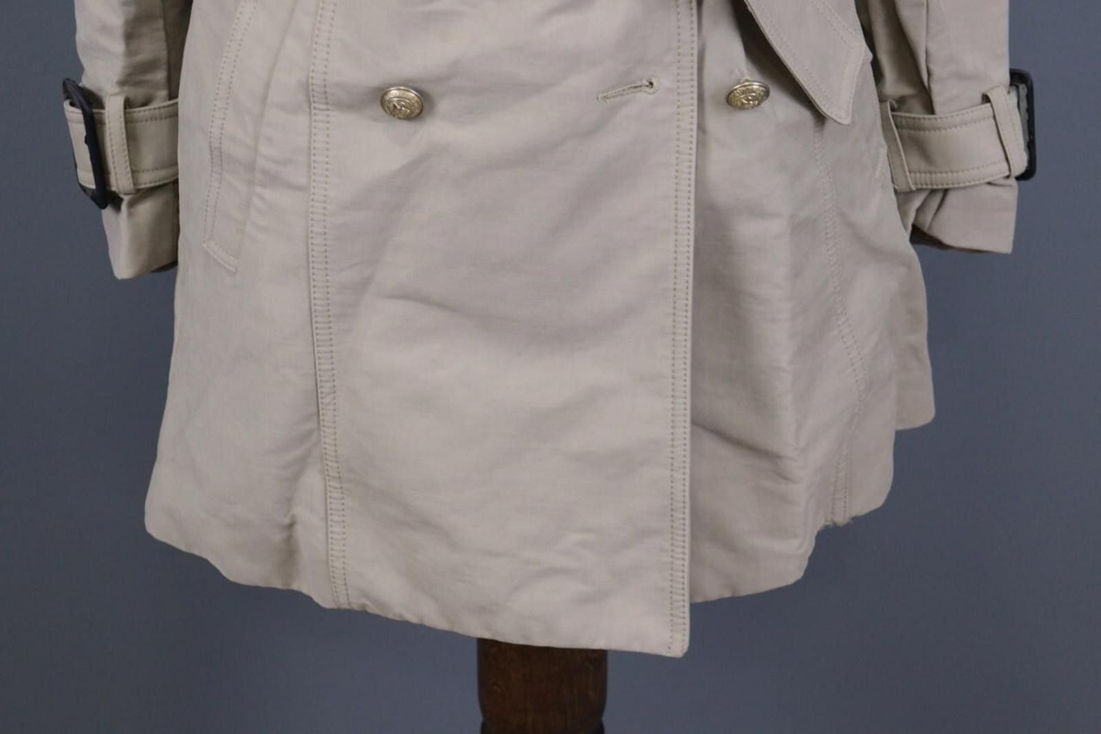 Zadig & Voltaire Zadig Voltaire Message Beige Double Coat Jacket Size XS Size XS / US 0-2 / IT 36-38 - 5 Thumbnail