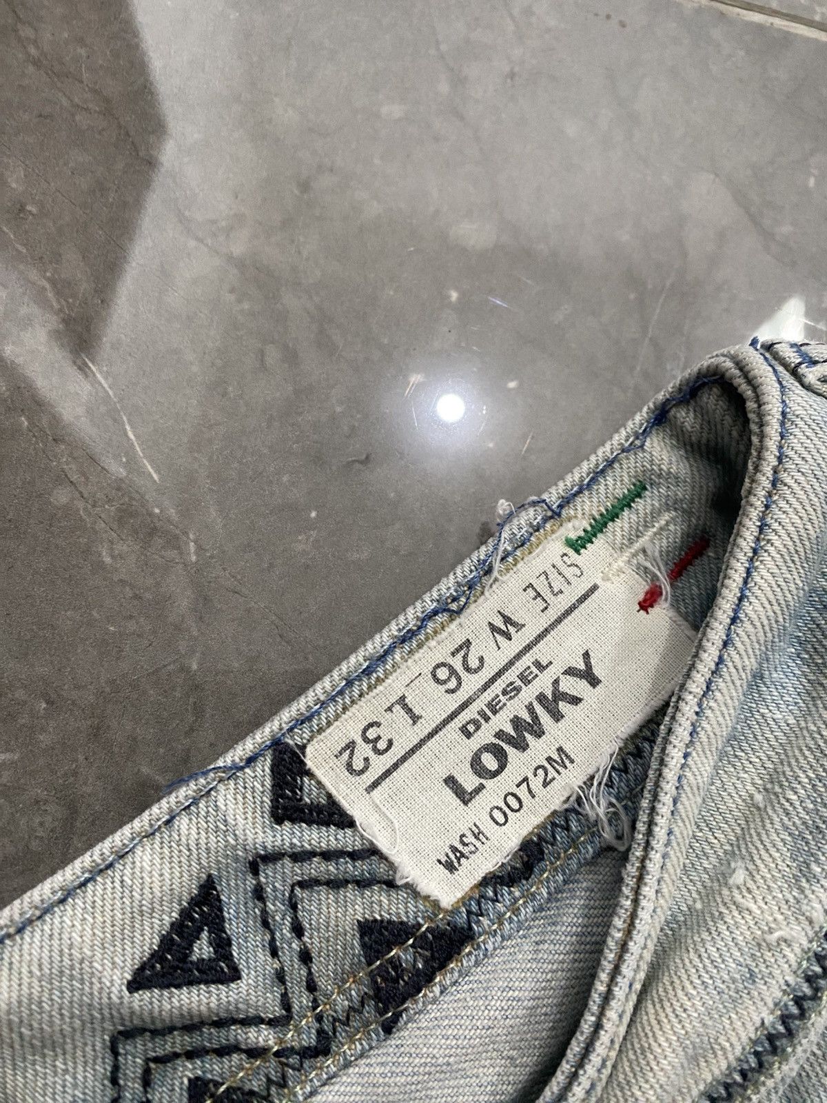 Diesel × Hysteric Glamour × Japanese Brand Skinny Lowkey Diesel Blue Wash Denim Size 26" / US 2 / IT 38 - 7 Thumbnail