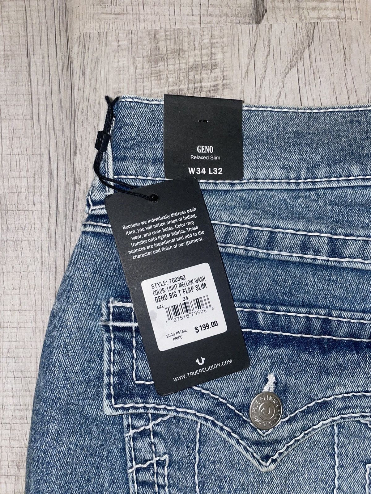 True Religion True religion jean Size US 32 / EU 48 - 6 Thumbnail