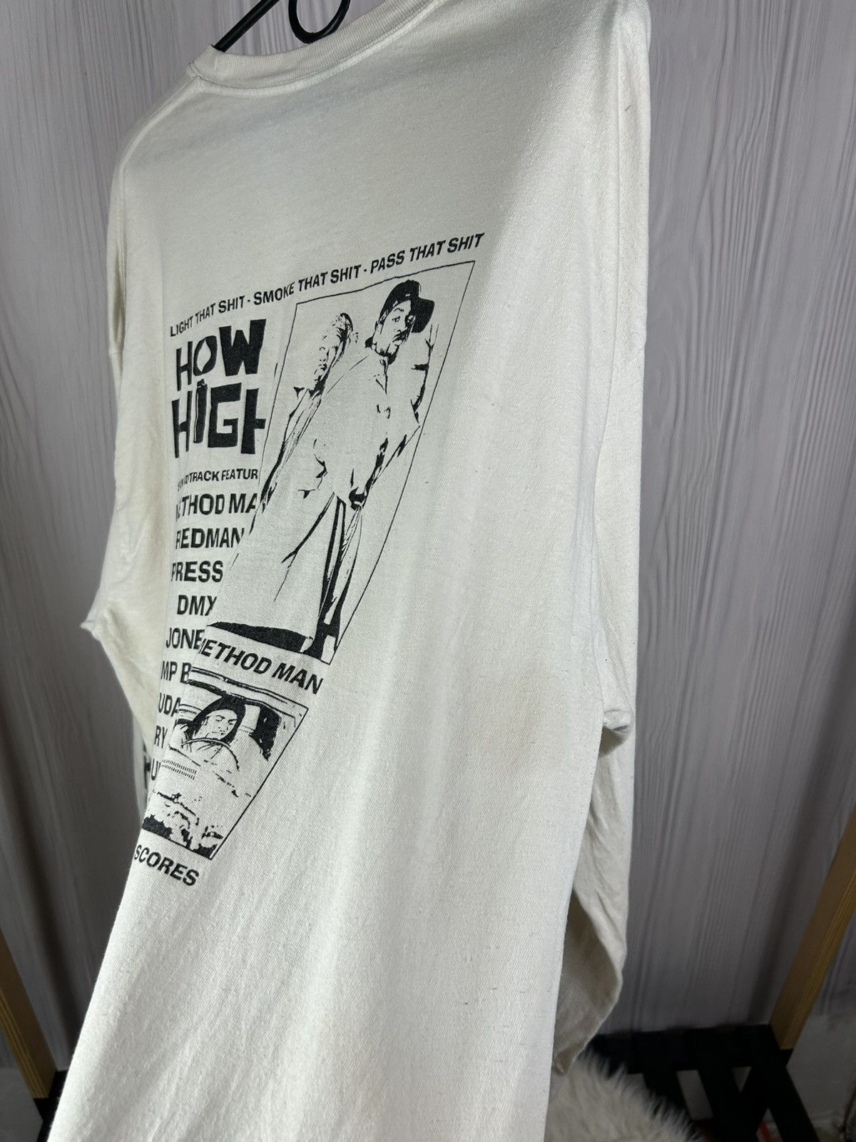 Gildan Vintage How High Got Blunt? 2001 Promo Movie Longsleeve Size US XL / EU 56 / 4 - 20 Thumbnail