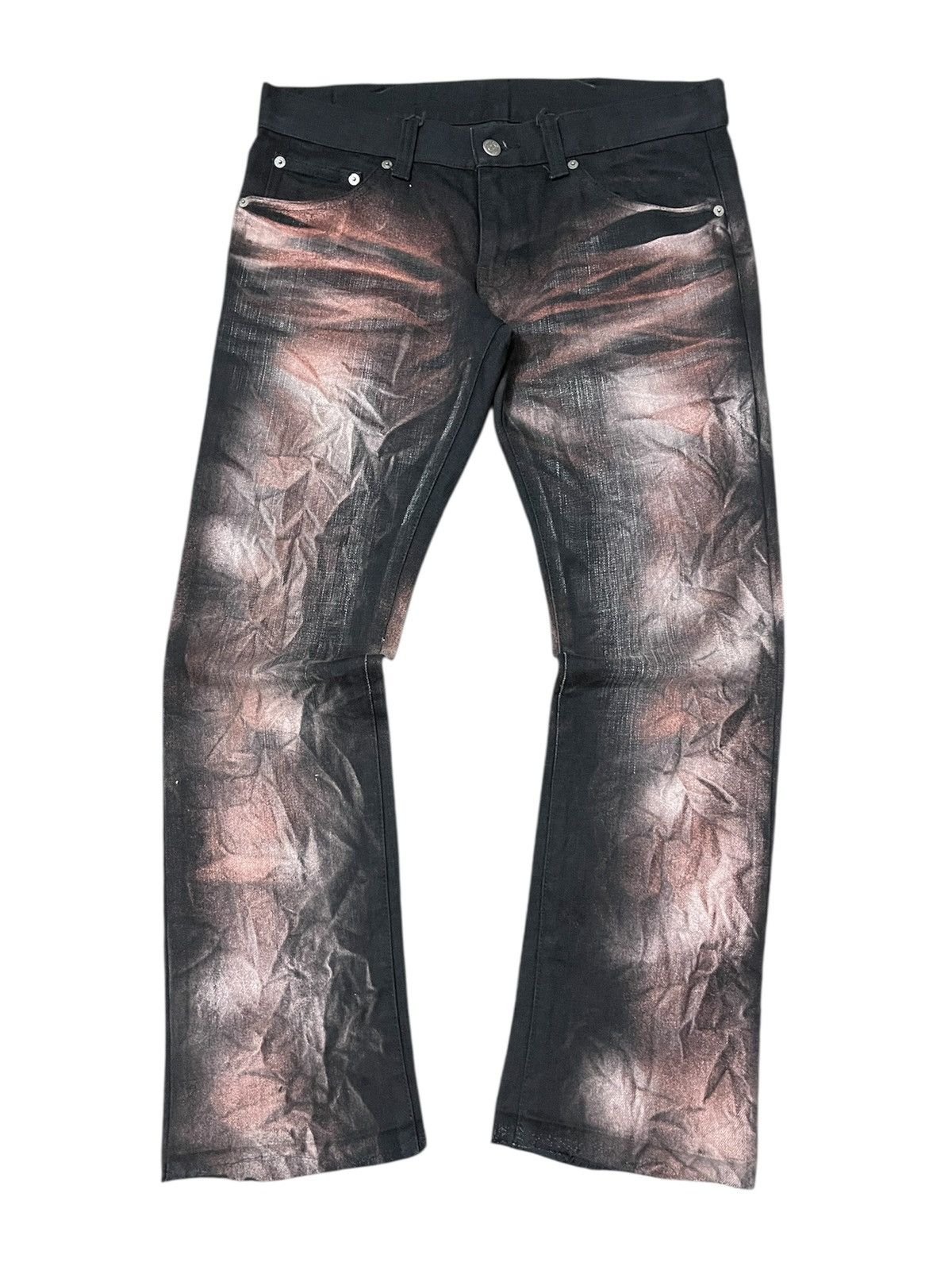 If Six Was Nine × Japanese Brand × Tornado Mart JAPANESE TORNADO MART FIRE FLARE BOOT CUT JEANS Size US 31 - 1 Thumbnail