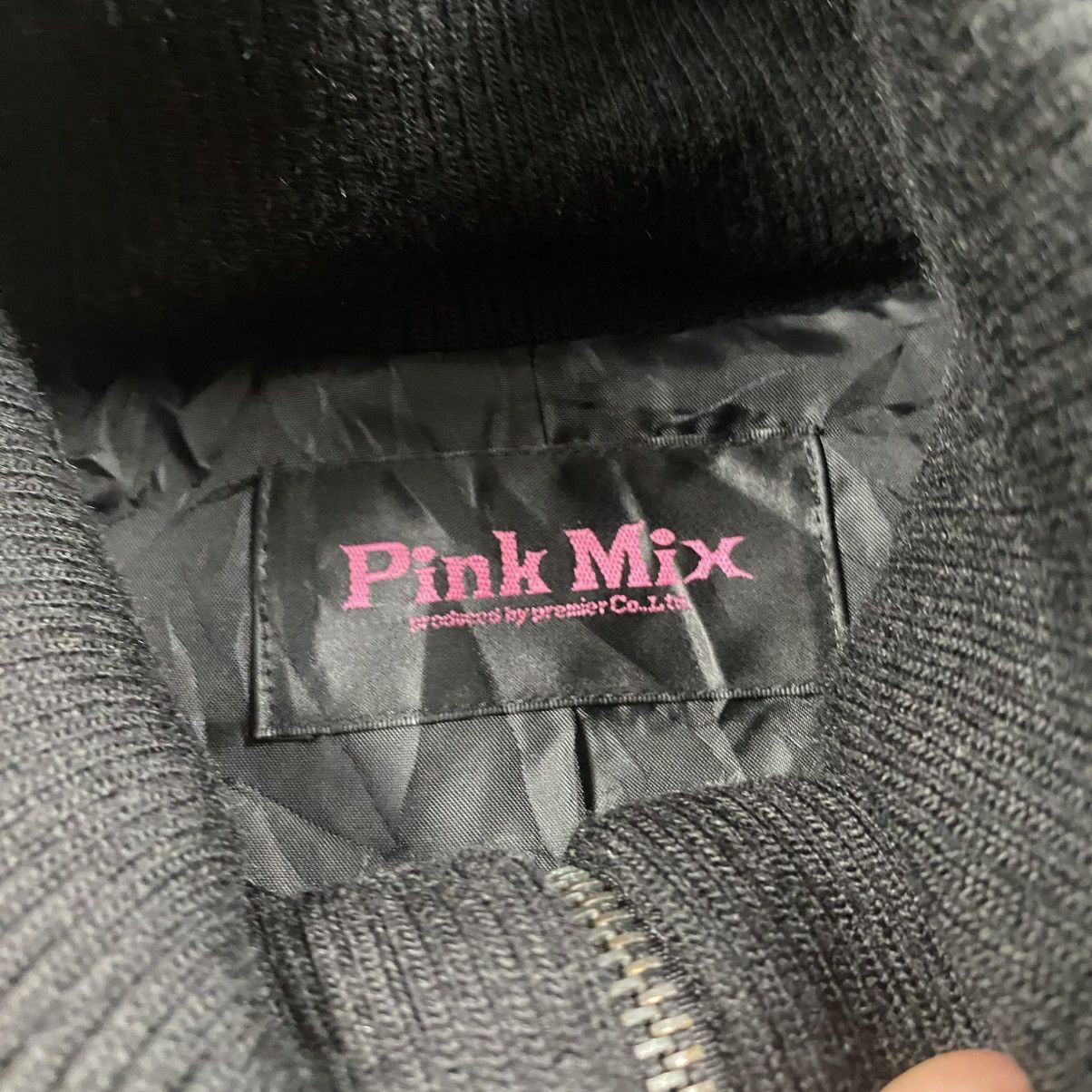Japanese Brand Rare PinkMix Japan Faux Fur Cropped Jacket Size S / US 4 / IT 40 - 5 Thumbnail