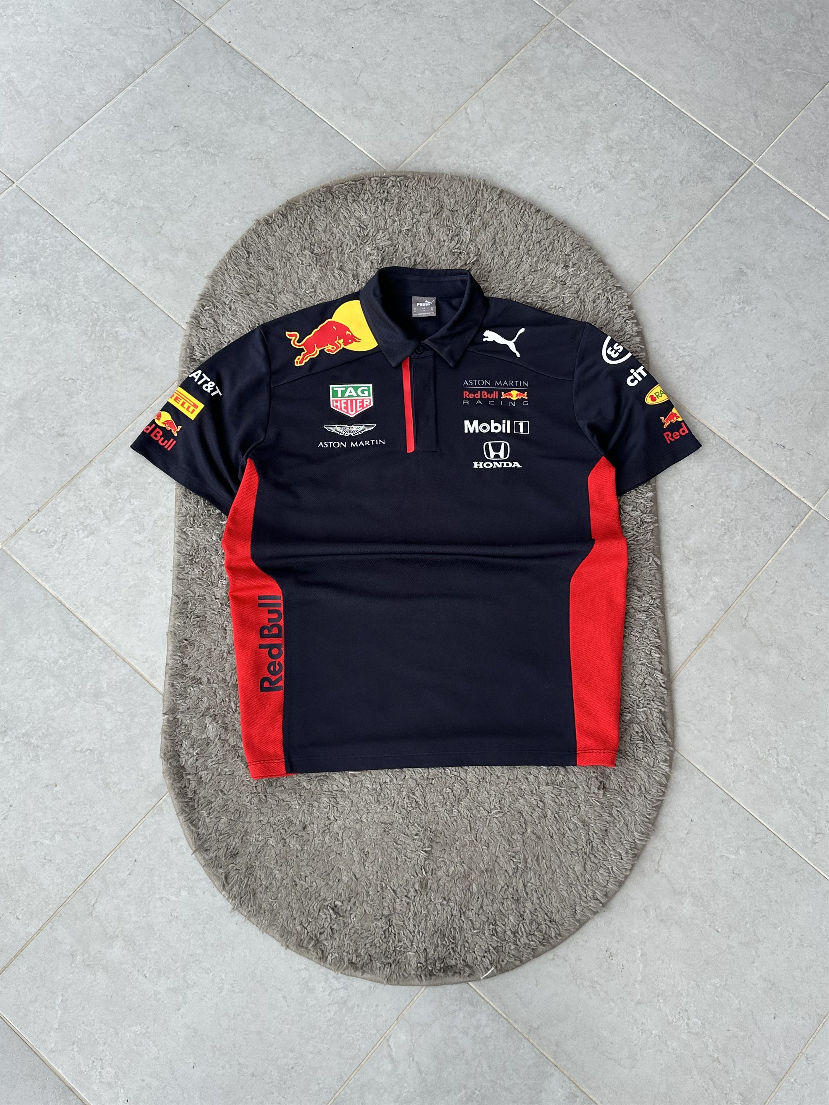 Puma Puma Polo Redbull Racing Team Aston Martin Mobil Honda Size US XL / EU 56 / 4 - 1 Thumbnail