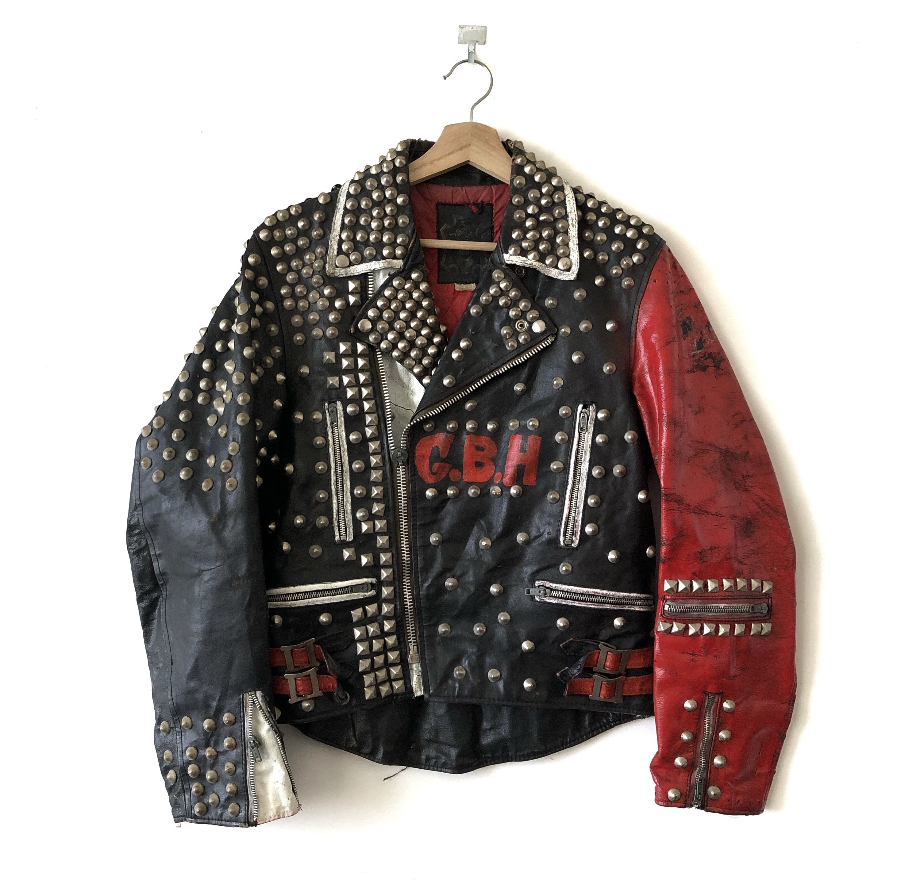 Band Tees GRAIL🔥80’S PUNK GBH DISCHARGE PUNK NOT DEAD LEATHER JACKET Size US S / EU 44-46 / 1 - 1 Thumbnail