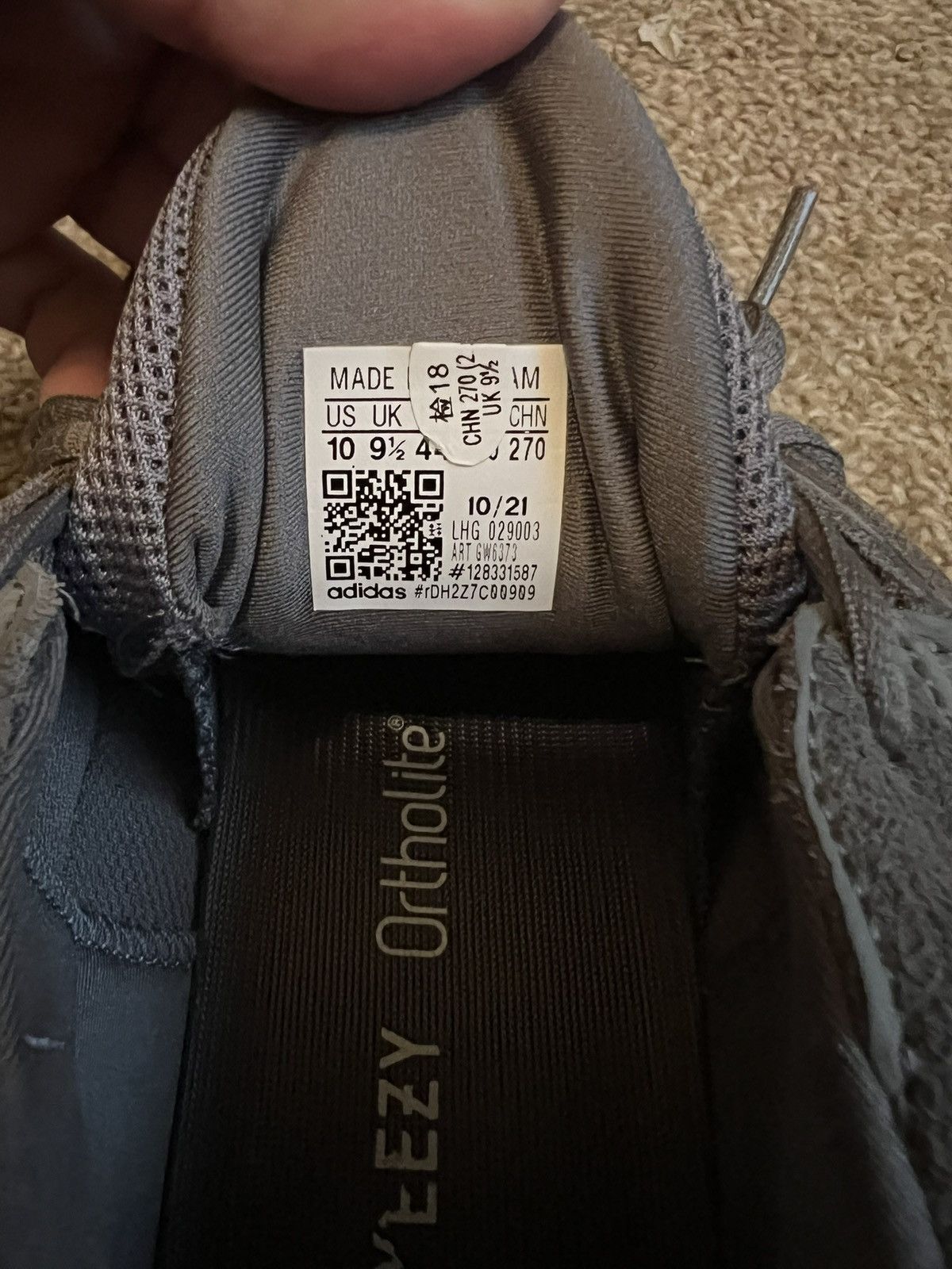 Yeezy Slate yeezy 500’s Size US 10 / EU 43 - 5 Thumbnail