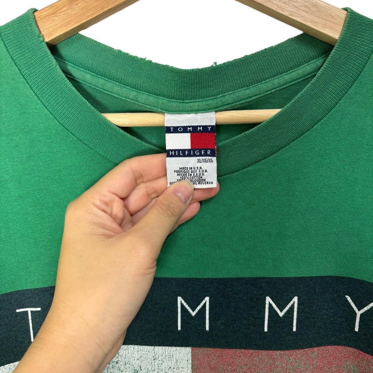 Tommy Hilfiger × Vintage Vintage Tommy Hilfiger t-shirt size: XL Size US XL / EU 56 / 4 - 4 Thumbnail