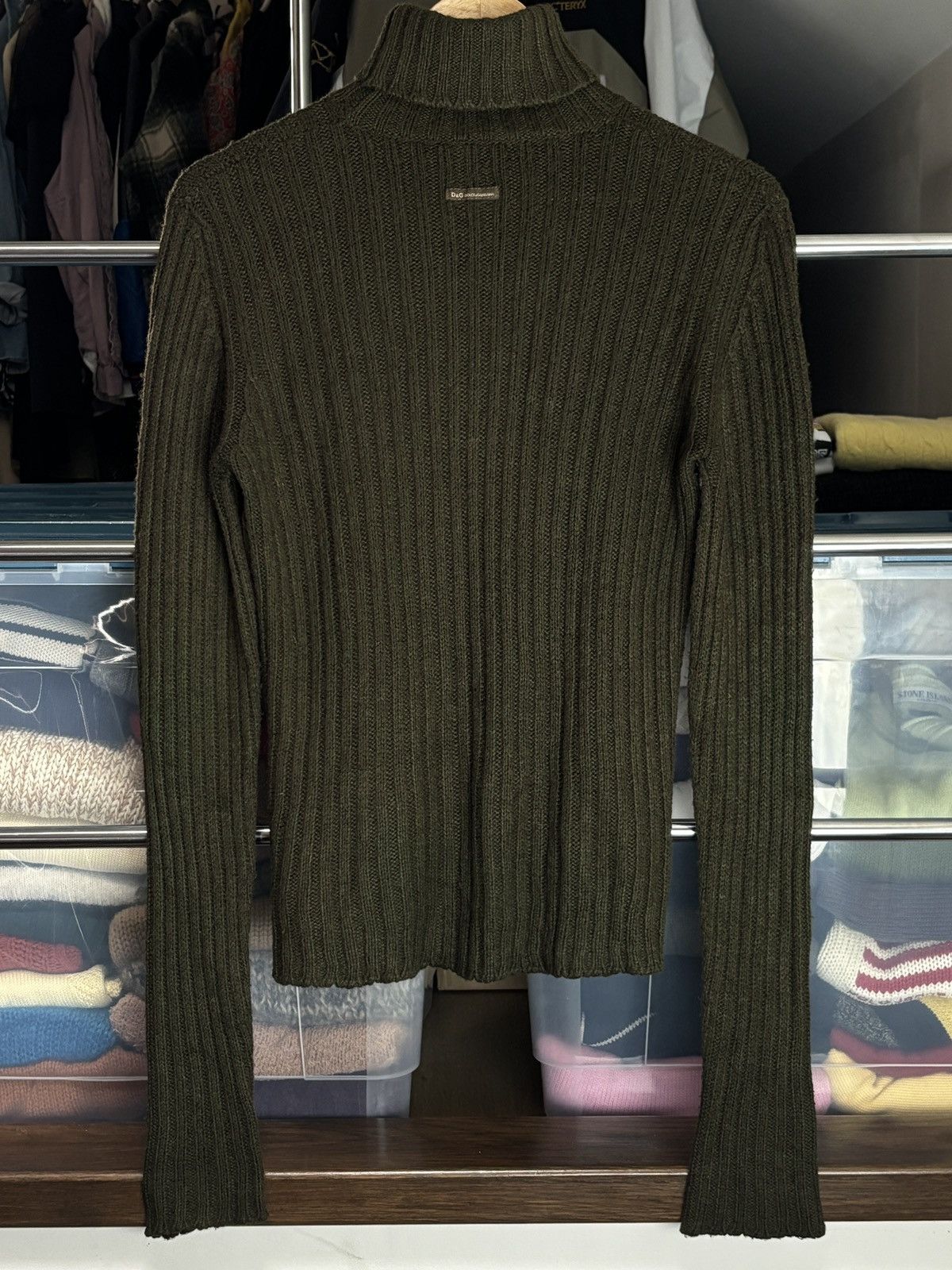 Dolce & Gabbana Dolce & Gabbana Knitted Turtleneck Vintage Sweater Rare Size S / US 4 / IT 40 - 4 Thumbnail