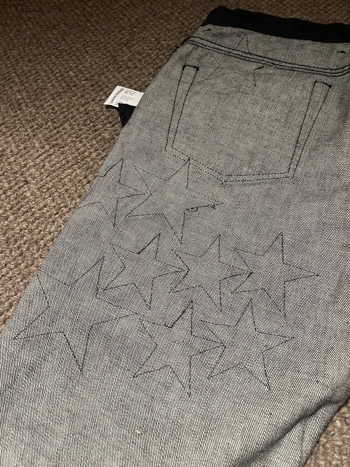 Chrome Hearts Chrome Hearts Exclusive Star Patch Fleur Knees Denim Jeans Size US 32 / EU 48 - 20 Thumbnail