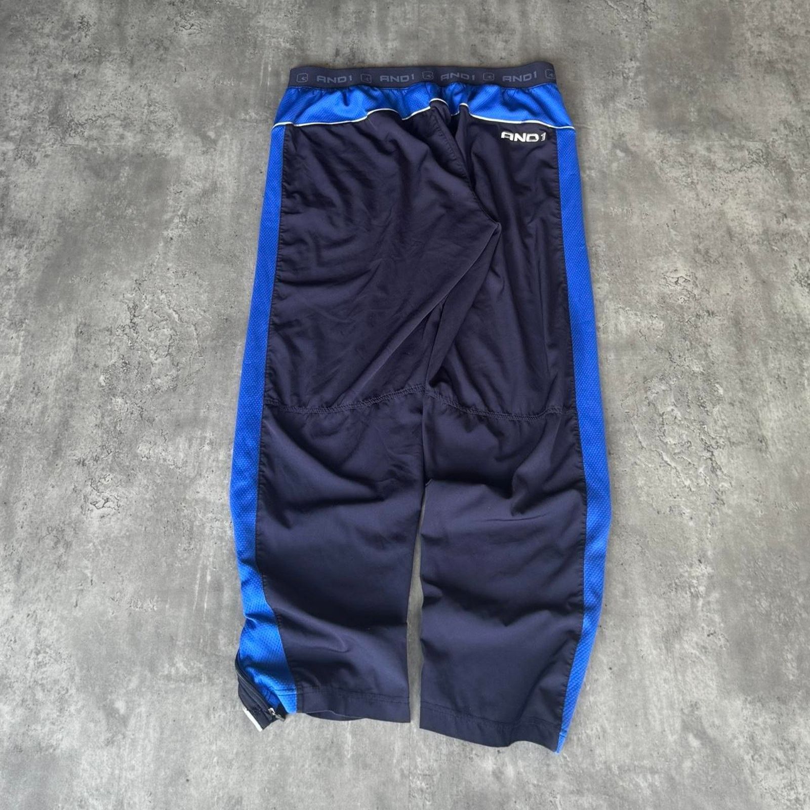 NBA Vintage Y2K AND 1 Embroidered Athletic Essential Sweatpants Size US 40 / EU 56 - 2 Thumbnail