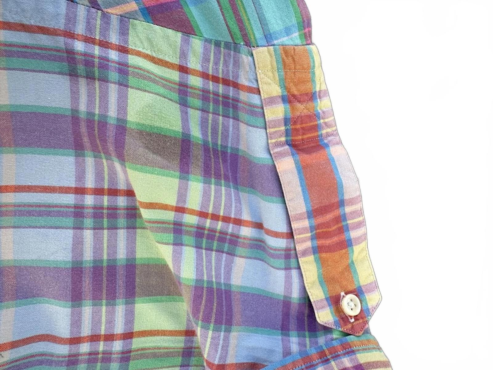 Polo Ralph Lauren Polo Ralph Lauren Trim Military Plaid Shirt XL Size US XL / EU 56 / 4 - 3 Thumbnail