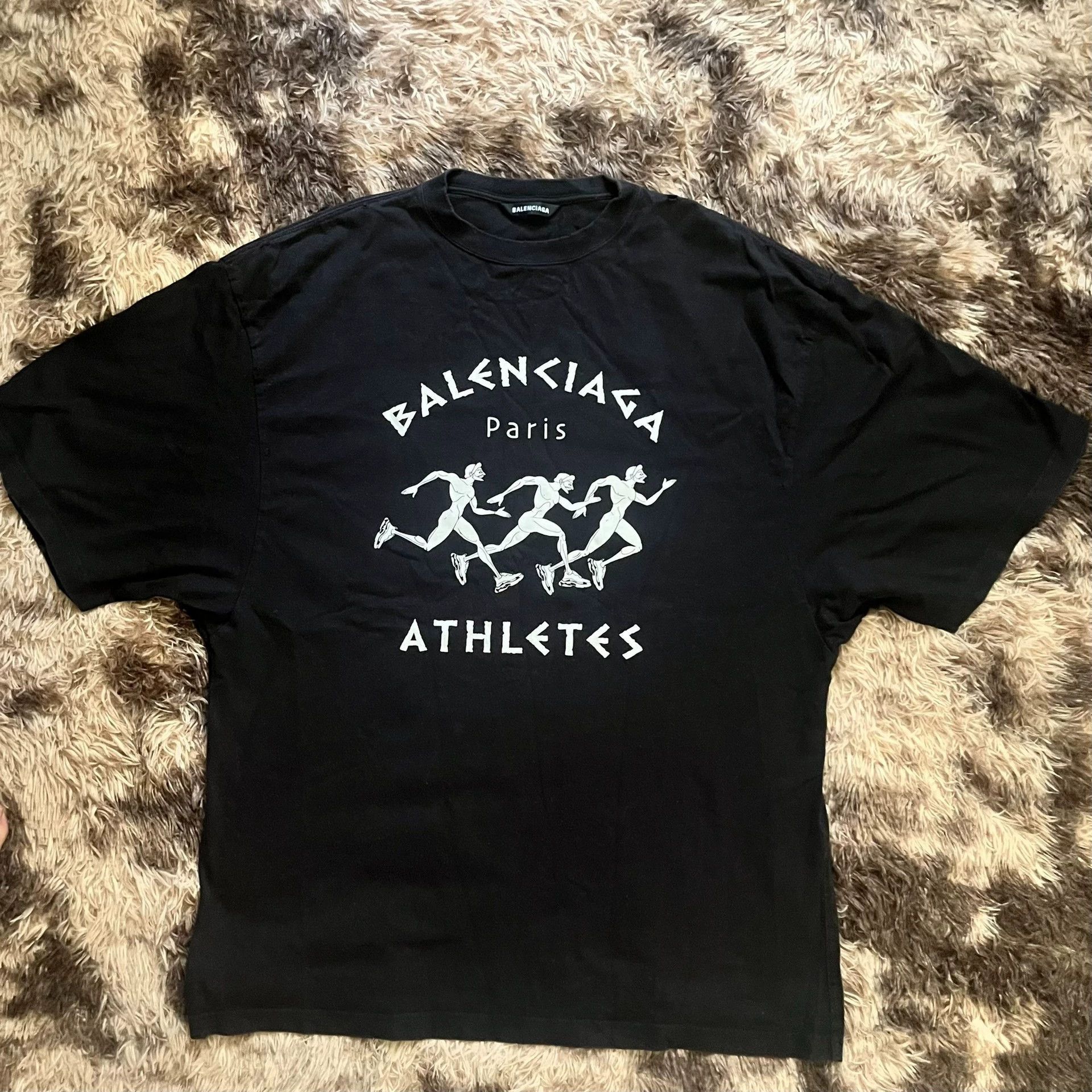 Balenciaga Balenciaga Balenciaga runner destroys short sleeves-2507 Size US S / EU 44-46 / 1 - 1 Thumbnail