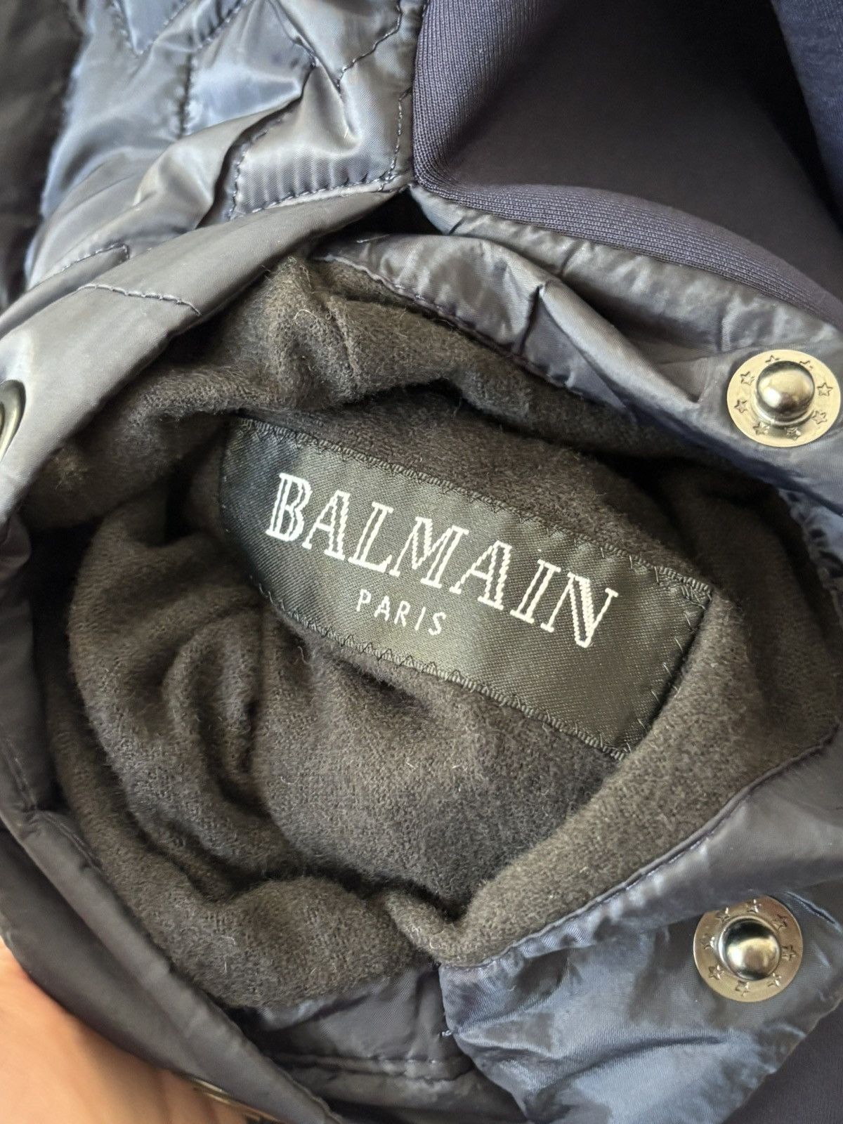 Balmain Balmain Quitted Reversible Bomber Jacket Size US L / EU 52-54 / 3 - 9 Thumbnail