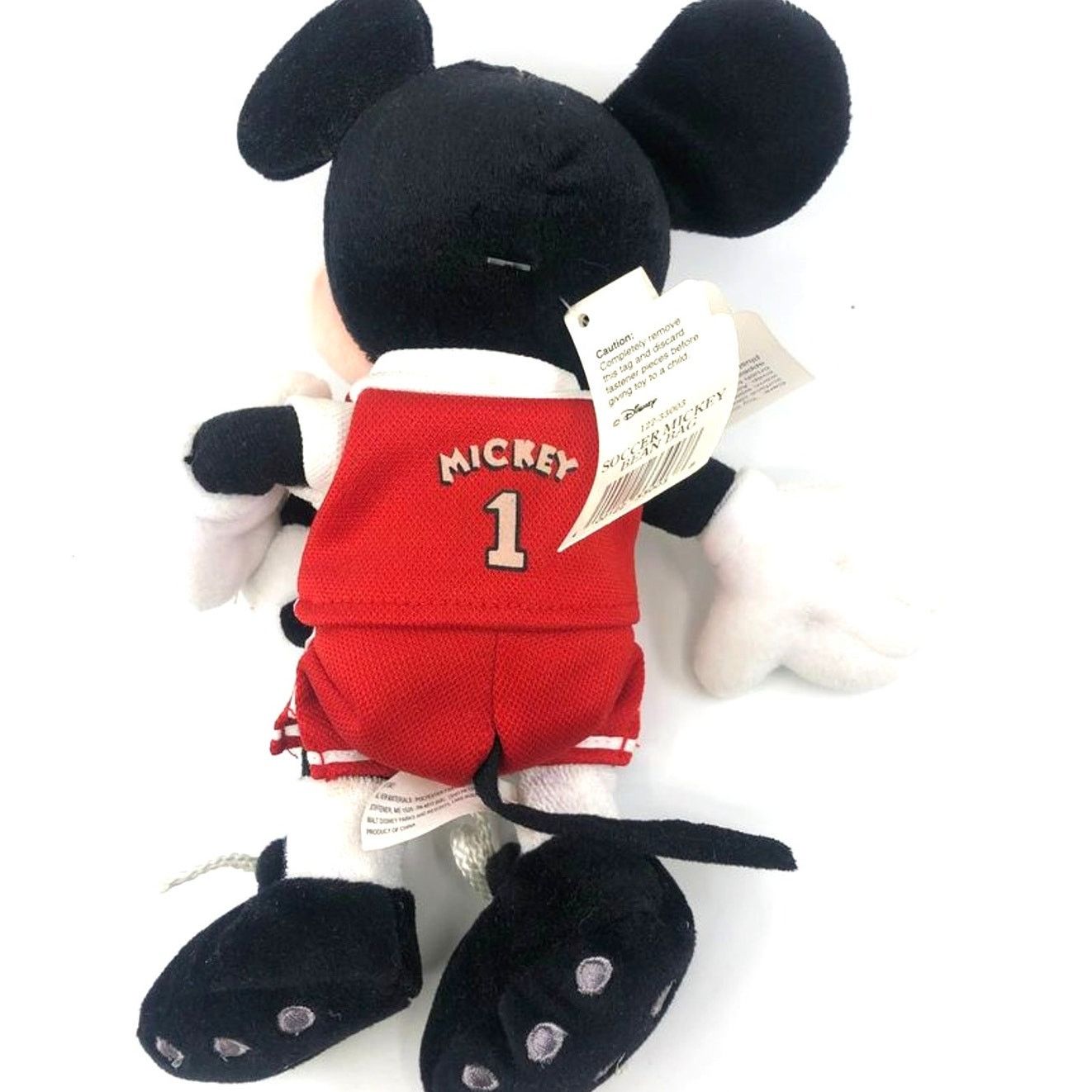 Disney × Mickey Mouse Walt Disney World Soccer Mickey Mouse Bean Bag w/ Tags Size ONE SIZE - 3 Thumbnail