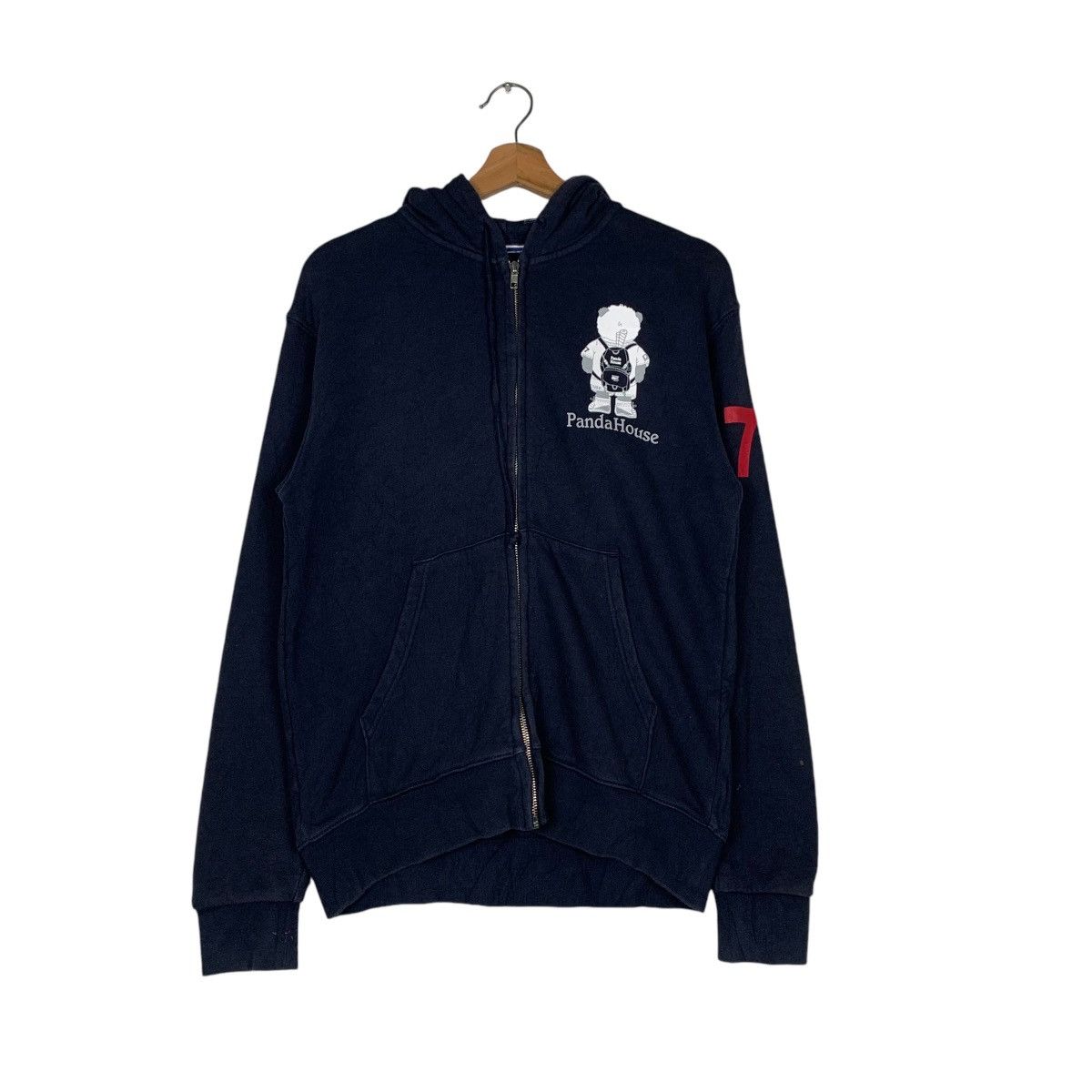 Japanese Brand PANDA HOUSE Zipper Hoodies Sweatshirt #1550-C69 Size US S / EU 44-46 / 1 - 10 Thumbnail