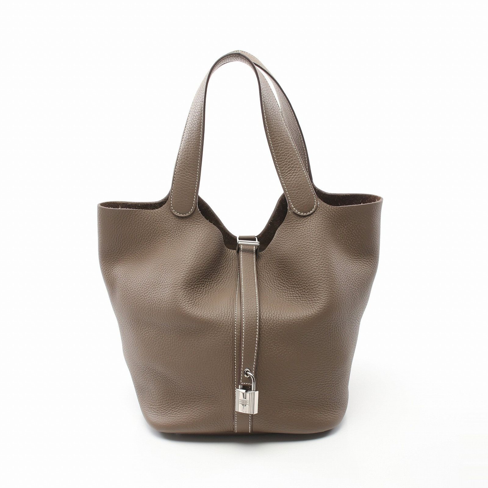 Hermes Hermes Clemence Picotin Lock GM Leather Handbag in Great Condition Size ONE SIZE - 1 Thumbnail