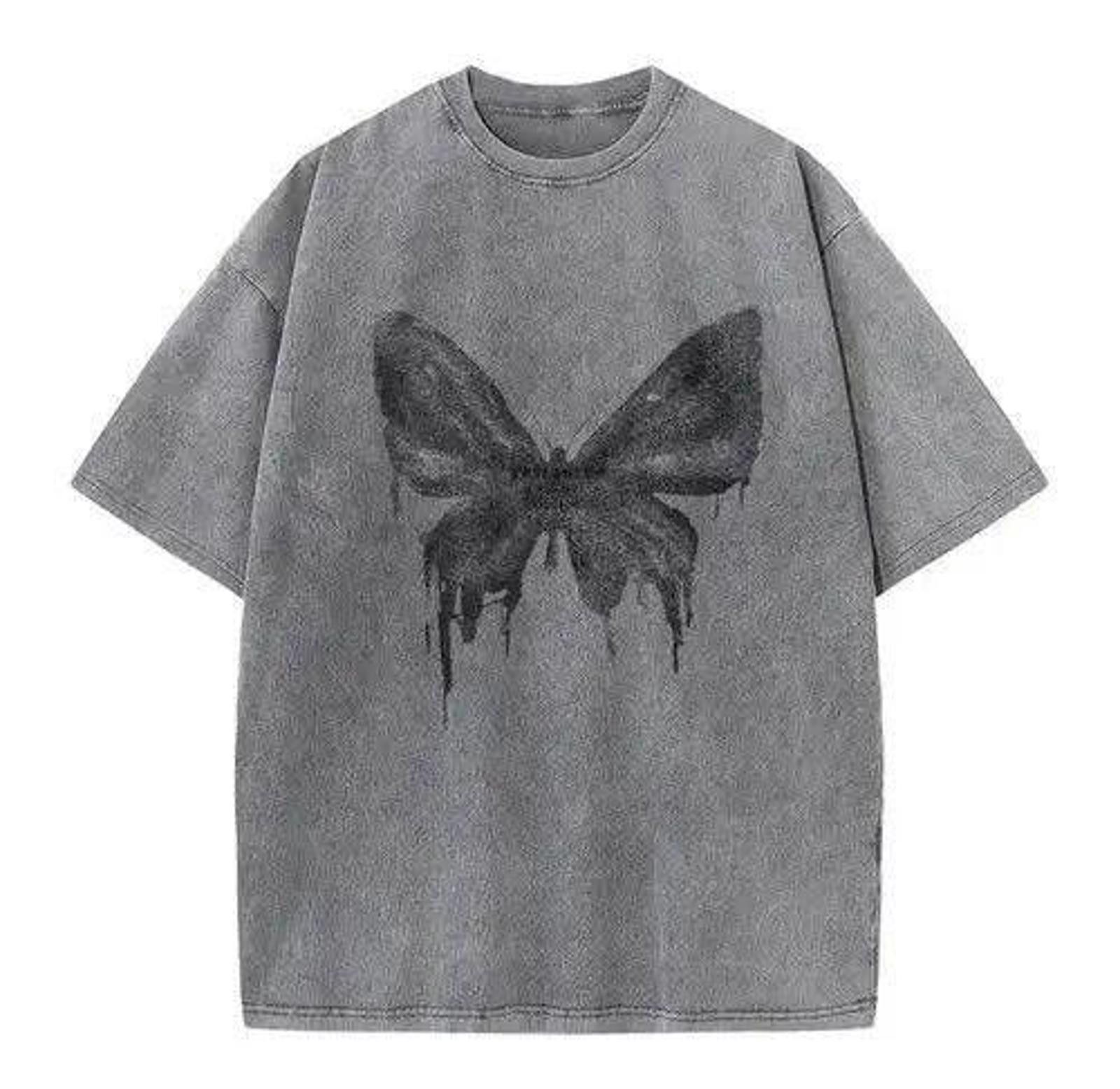 Other Butterfly Graphic Short Sleeve T Shirt Size US M / EU 48-50 / 2 - 4 Thumbnail