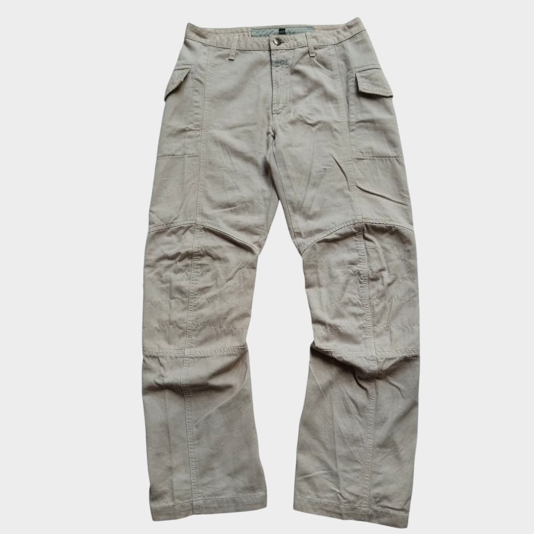 CLOSED × Marithe + Francois Girbaud 2000s Marithe + Francois girbaud knee pads biker pant Size US 28 / EU 44 - 1 Thumbnail