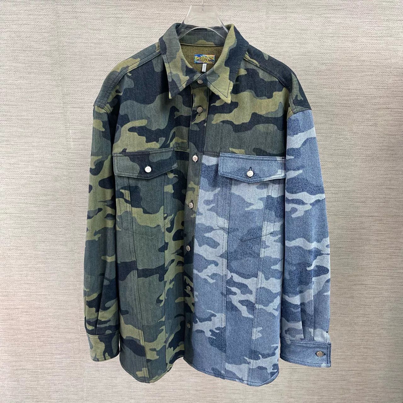 Loewe Camo Denim Jacket 48 Size US S / EU 44-46 / 1 - 1 Thumbnail