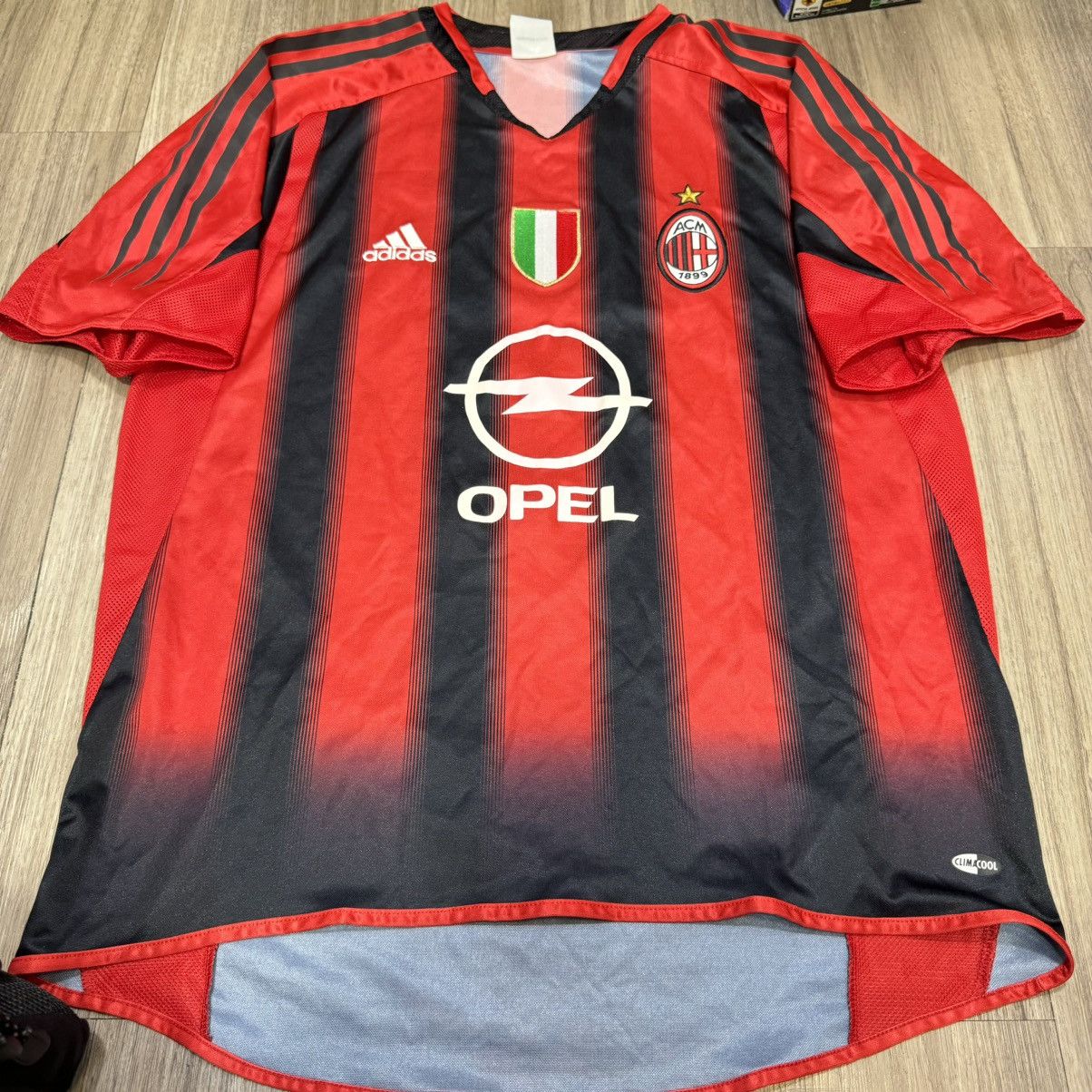 Adidas AC Milan 04/05 home shirt #3 Maldini Size US M / EU 48-50 / 2 - 1 Thumbnail