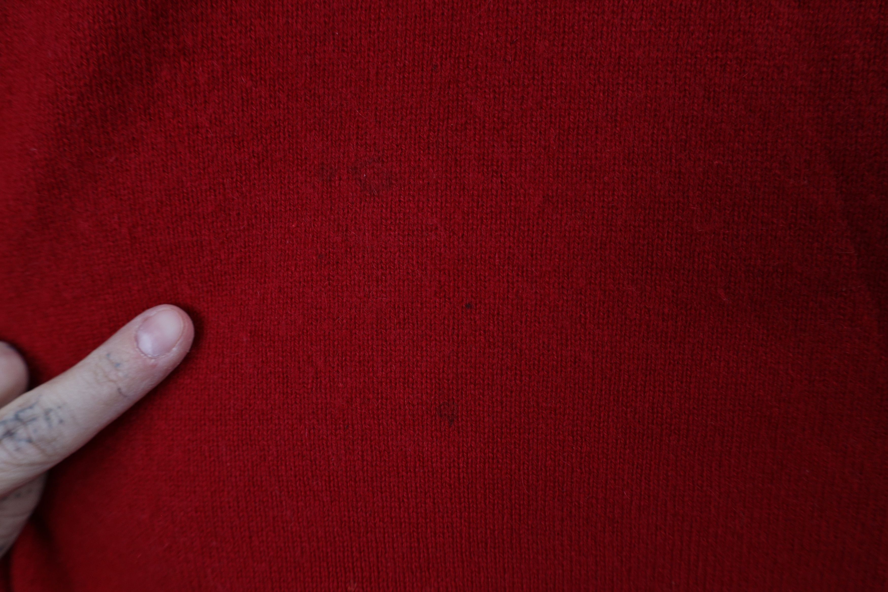 Lands' End × Vintage Vintage 90s Lands End Soft Cashmere Knit Crewneck Sweater Size US L / EU 52-54 / 3 - 5 Thumbnail