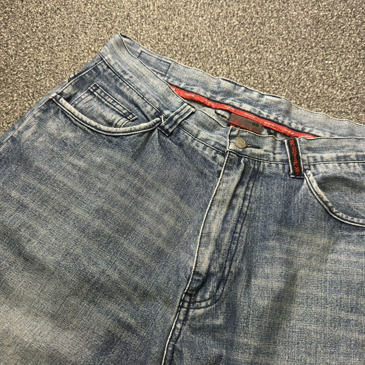 Hypebeast Vans Skateboard Dungaree Baggy Pants Y2k Style Size US 32 / EU 48 - 12 Thumbnail