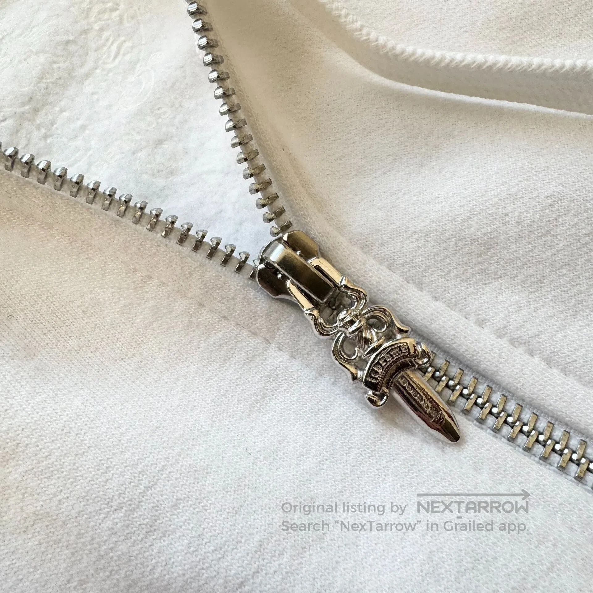 Chrome Hearts chrome hearts white graphic zip. Size US XL / EU 56 / 4 - 3 Thumbnail