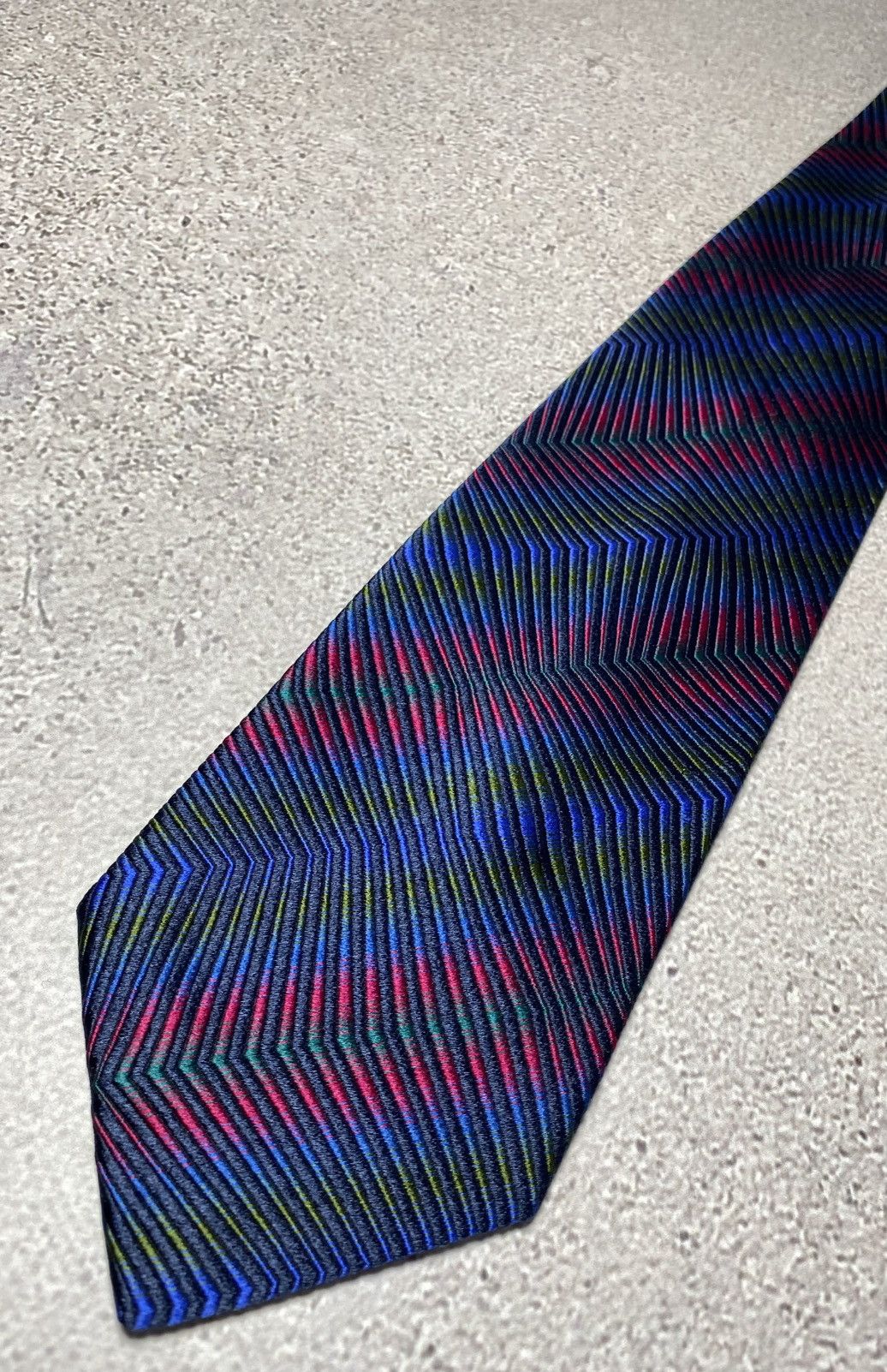 Missoni Missoni Silk Tie Multicolour Logo Size ONE SIZE - 3 Thumbnail