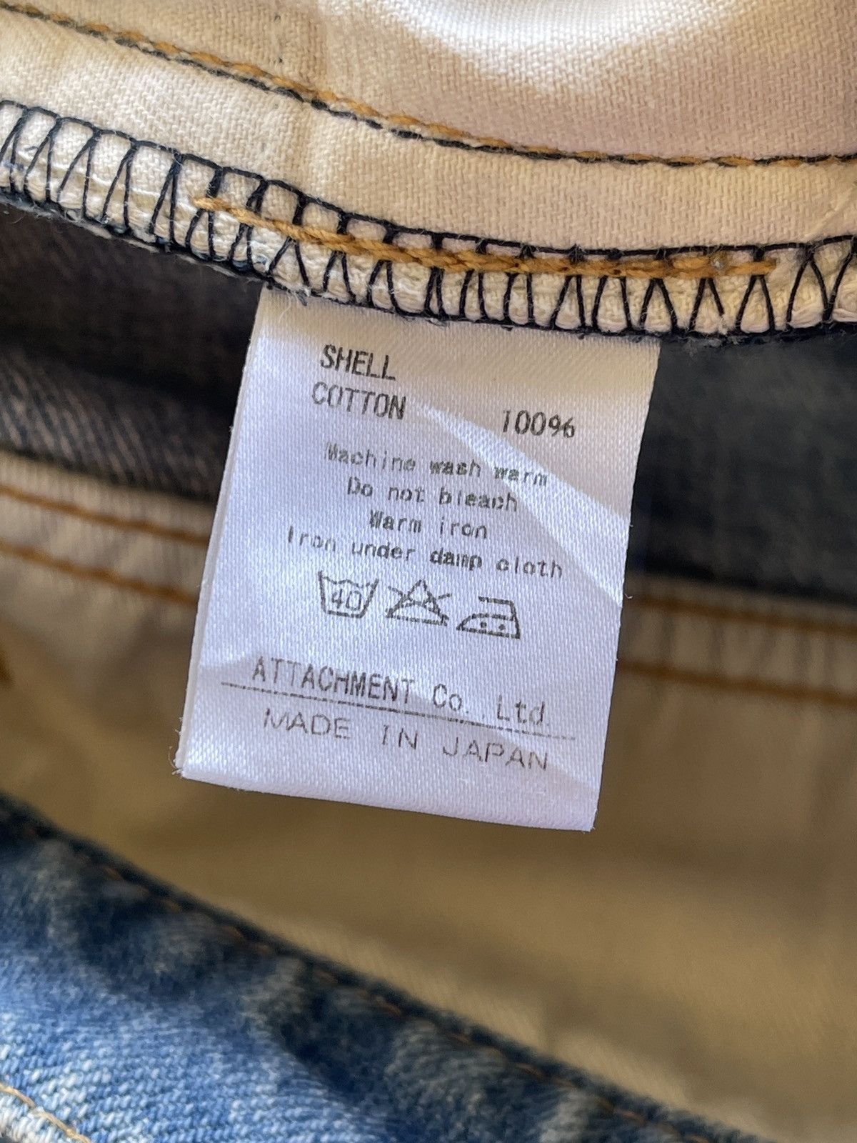 Attachment Attachment Distressed Denim Size US 29 - 12 Thumbnail