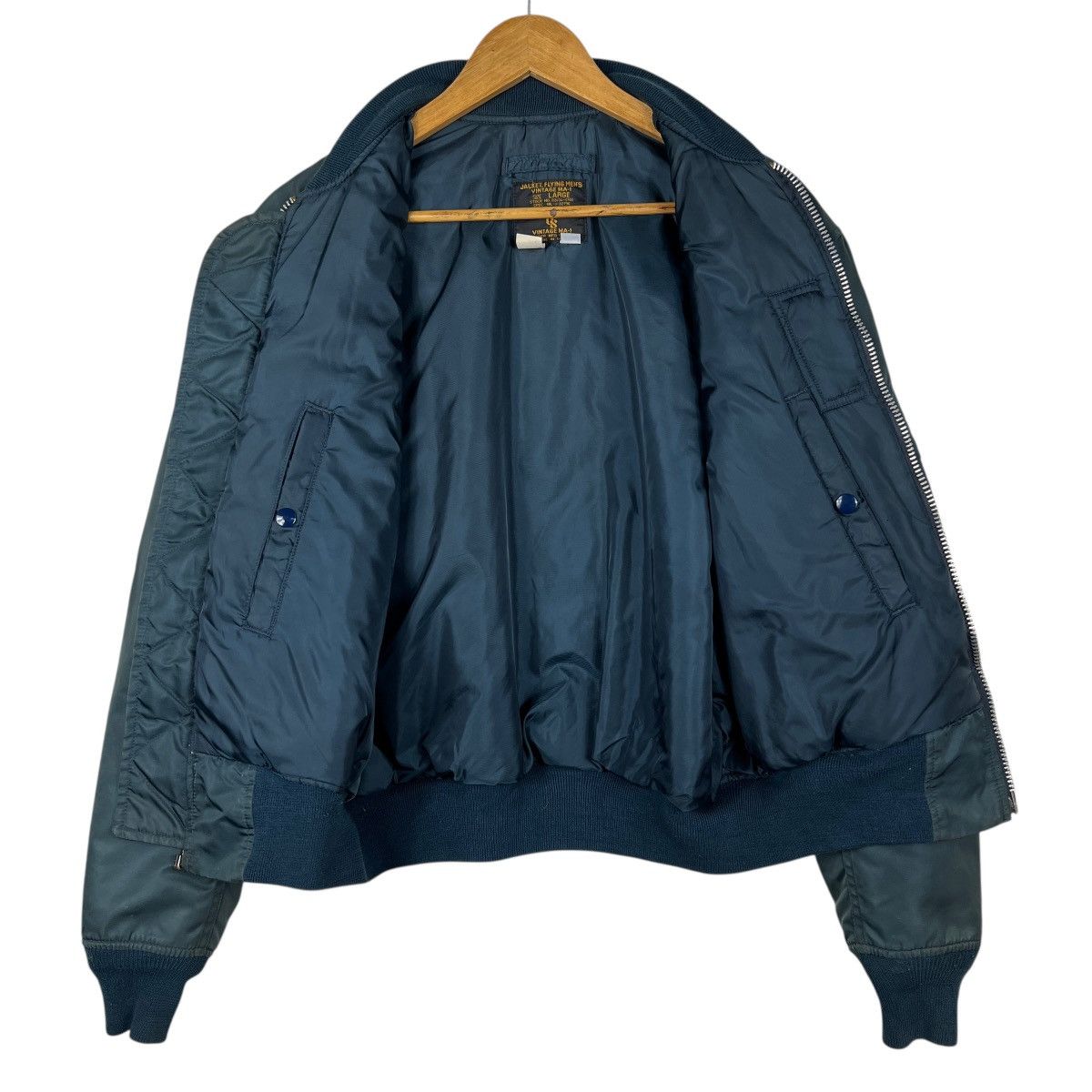 Cooper 🔥 Vintage Ma-1 Us Air Force Cooper Mfg Bomber Jacket Size US L / EU 52-54 / 3 - 8 Thumbnail