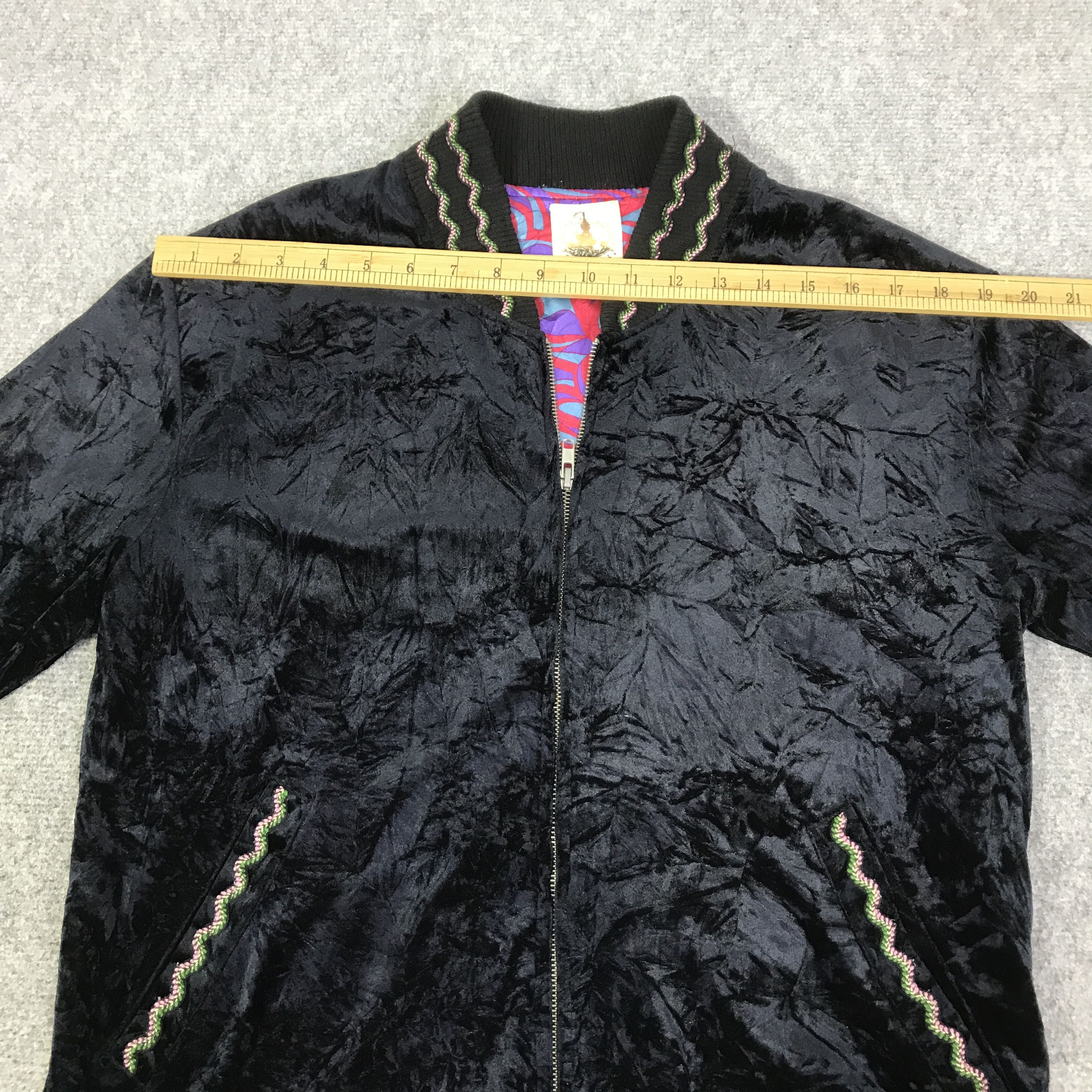 If Six Was Nine MOUNTAIN PROJECT SKULL DESIGN JACKET K83B4 Size US M / EU 48-50 / 2 - 6 Thumbnail