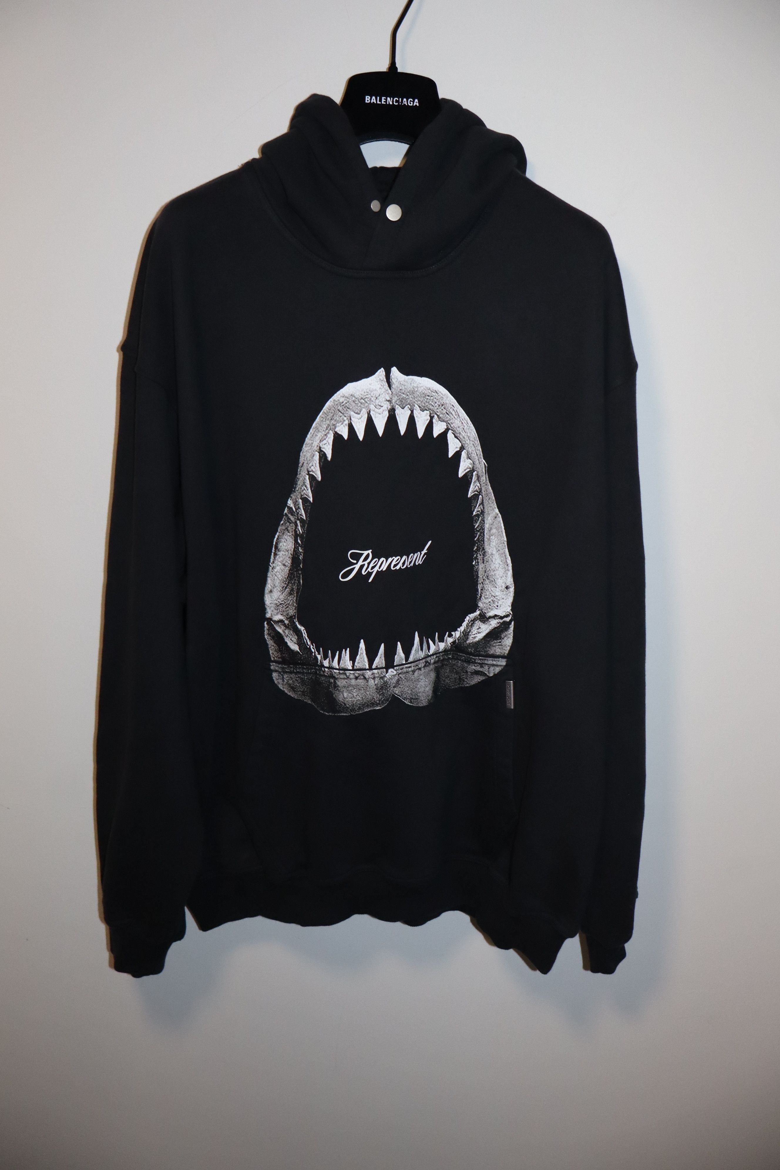 Represent Clo. Shark jaws logo hoodie Size US S / EU 44-46 / 1 - 1 Thumbnail